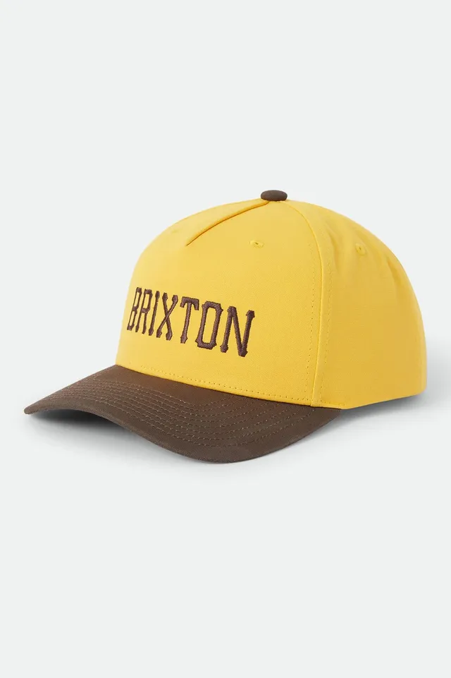 brixton-homerun-snapback-golden-hour-walnut-bio-baumwolle image 1