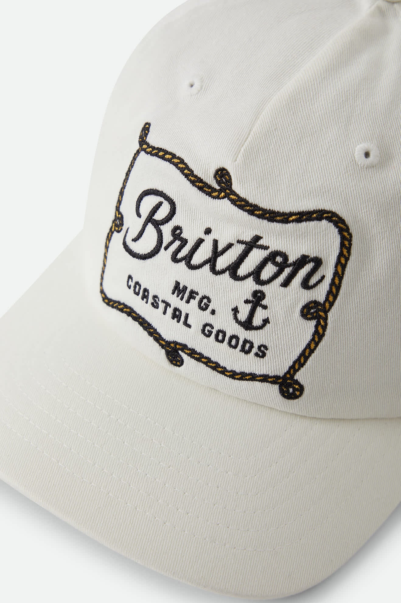 brixton-anchor-alpha-snapback-cap-off-white image 3