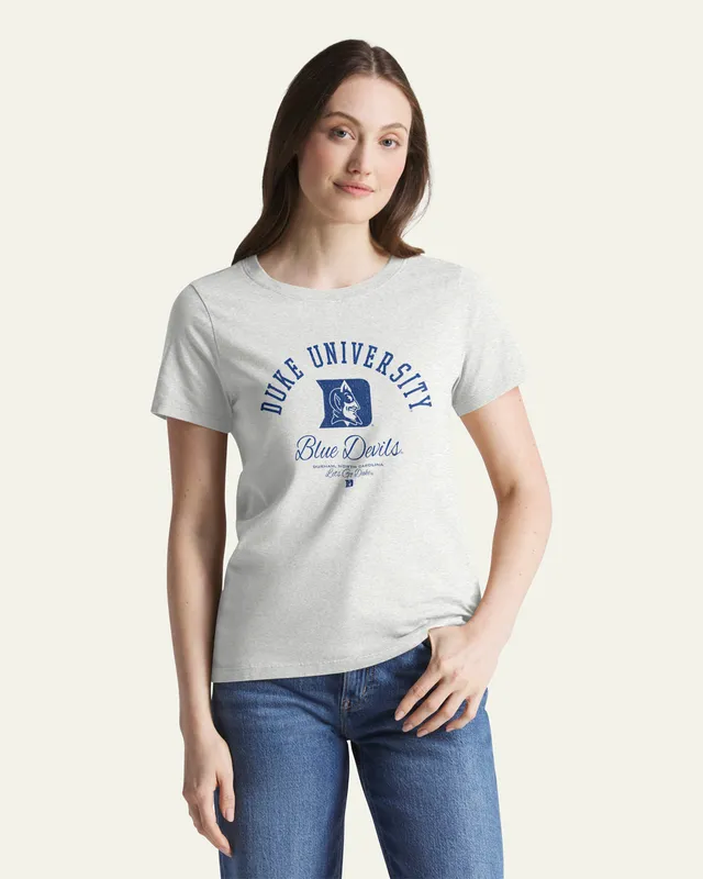 47-foundation-duke-blue-devils-t-shirt-grau-damen image 1