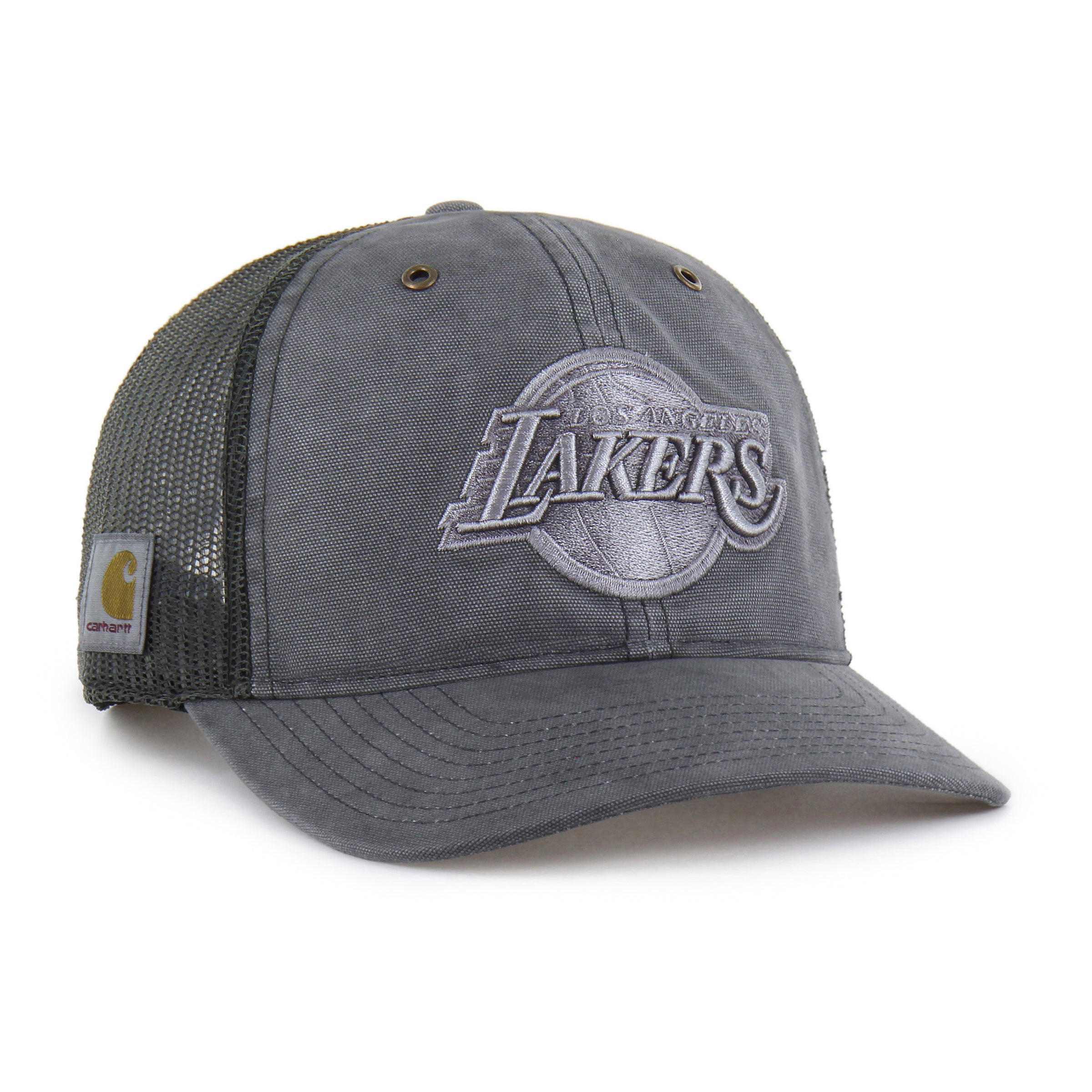 47-brand-47-trucker-los-angeles-lakers-cap-carhartt-shadow image 1