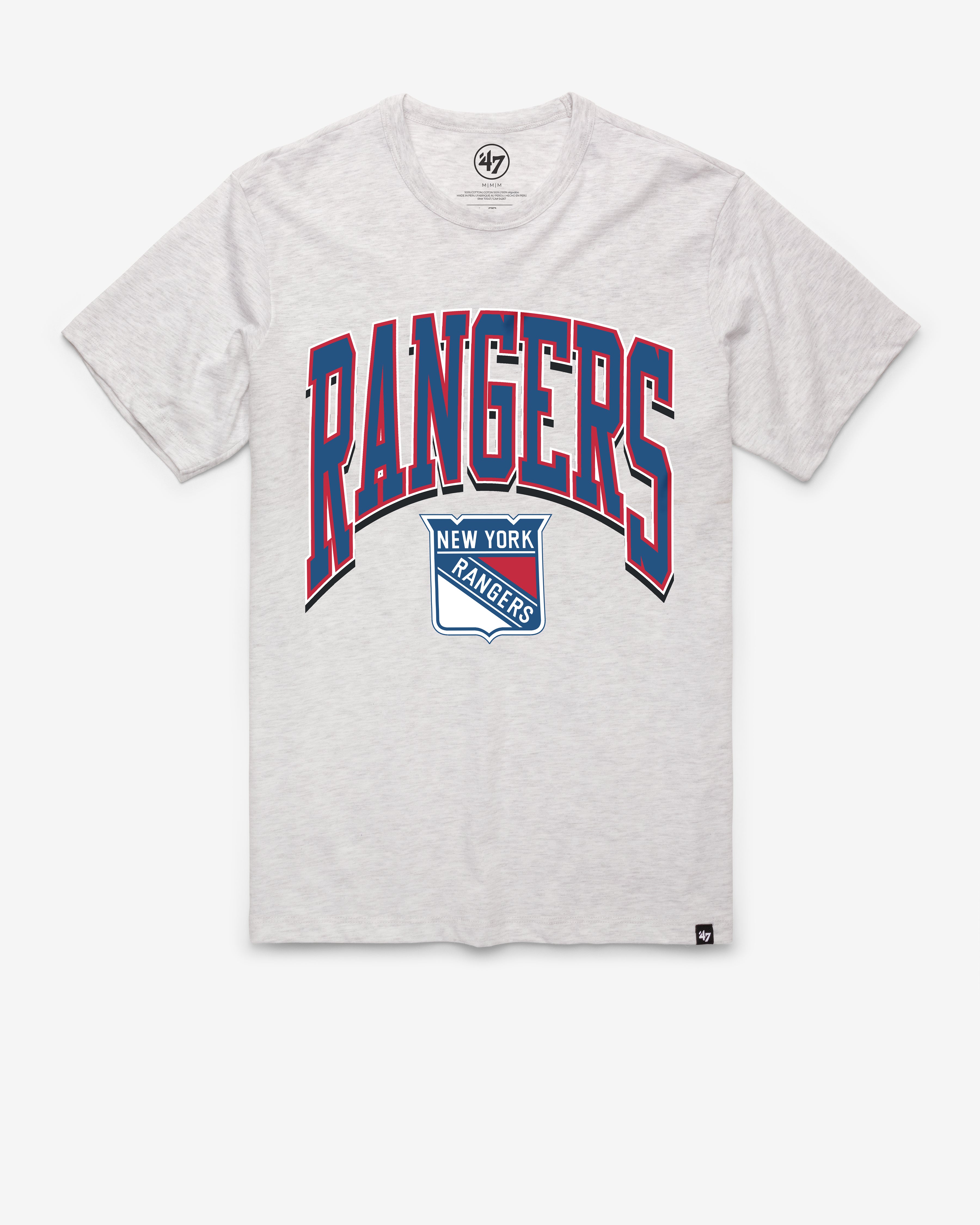 47-franklin-new-york-rangers-t-shirt-relay-grey-herren image 1
