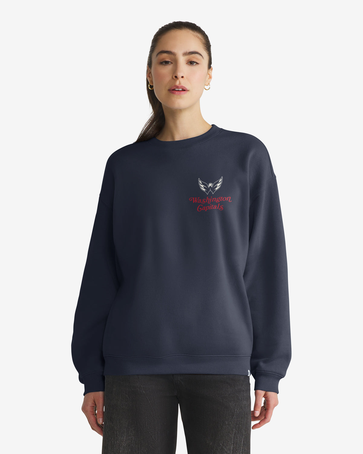 47-headline-crew-capitals-sweatshirt-damen-fall-navy image 2