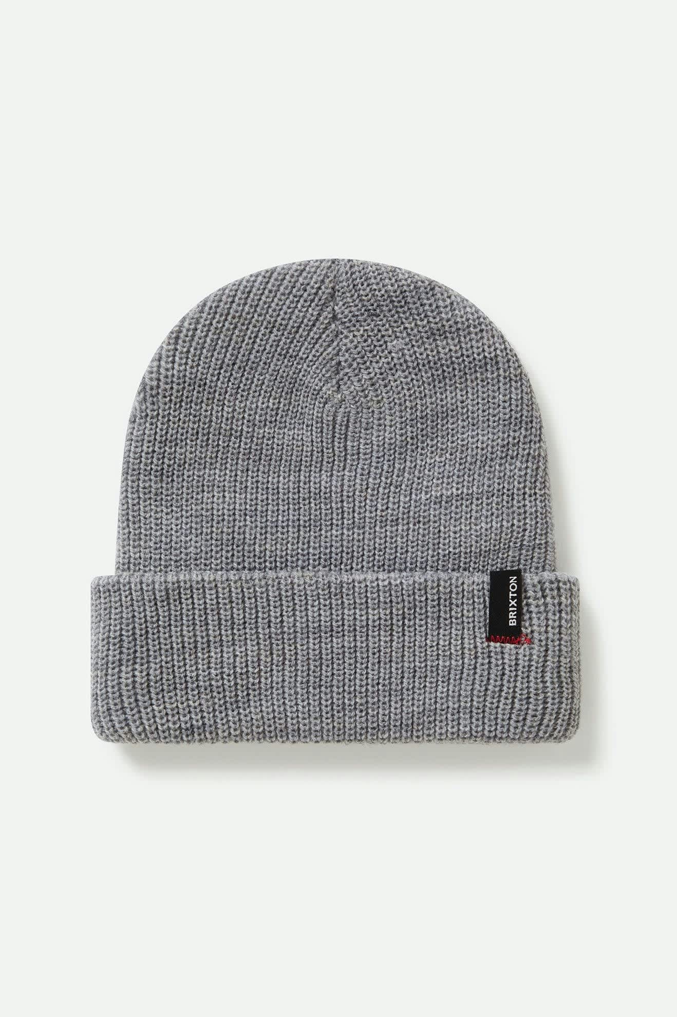 brixton-heist-beanie-light-heather-grey-umschlagm-tze image 1