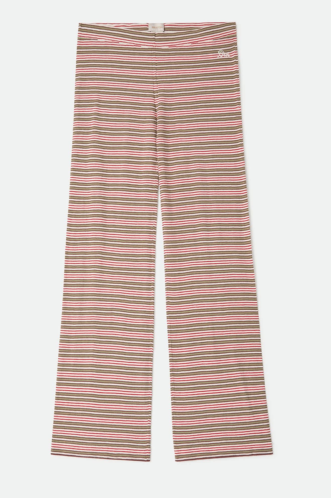 brixton-siesta-stripe-strickhose-green-multi-stripe-damen image 2