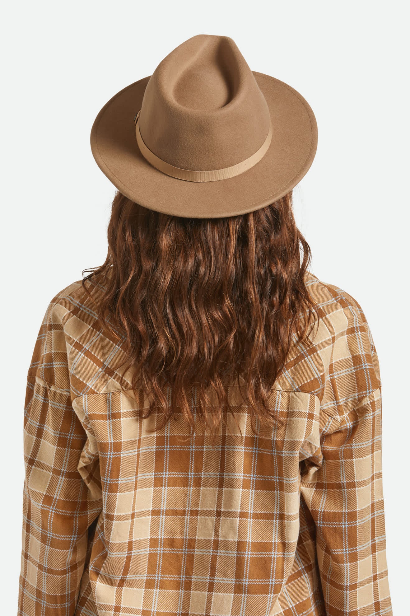 brixton-messer-fedora-khaki-wollfilz-packable-reisehut image 3