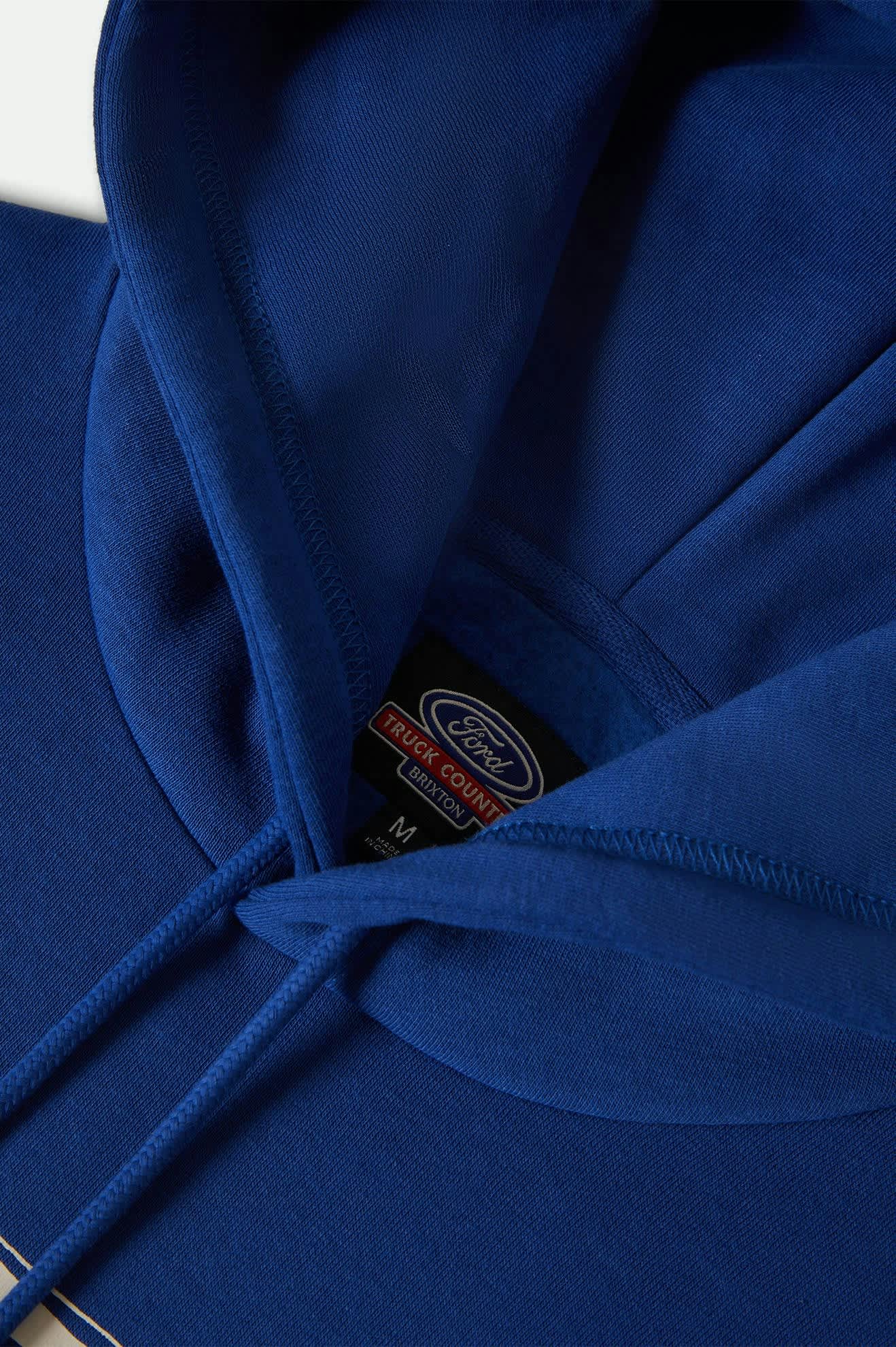 brixton-ford-mud-marathon-hoodie-ford-blue-herren image 5