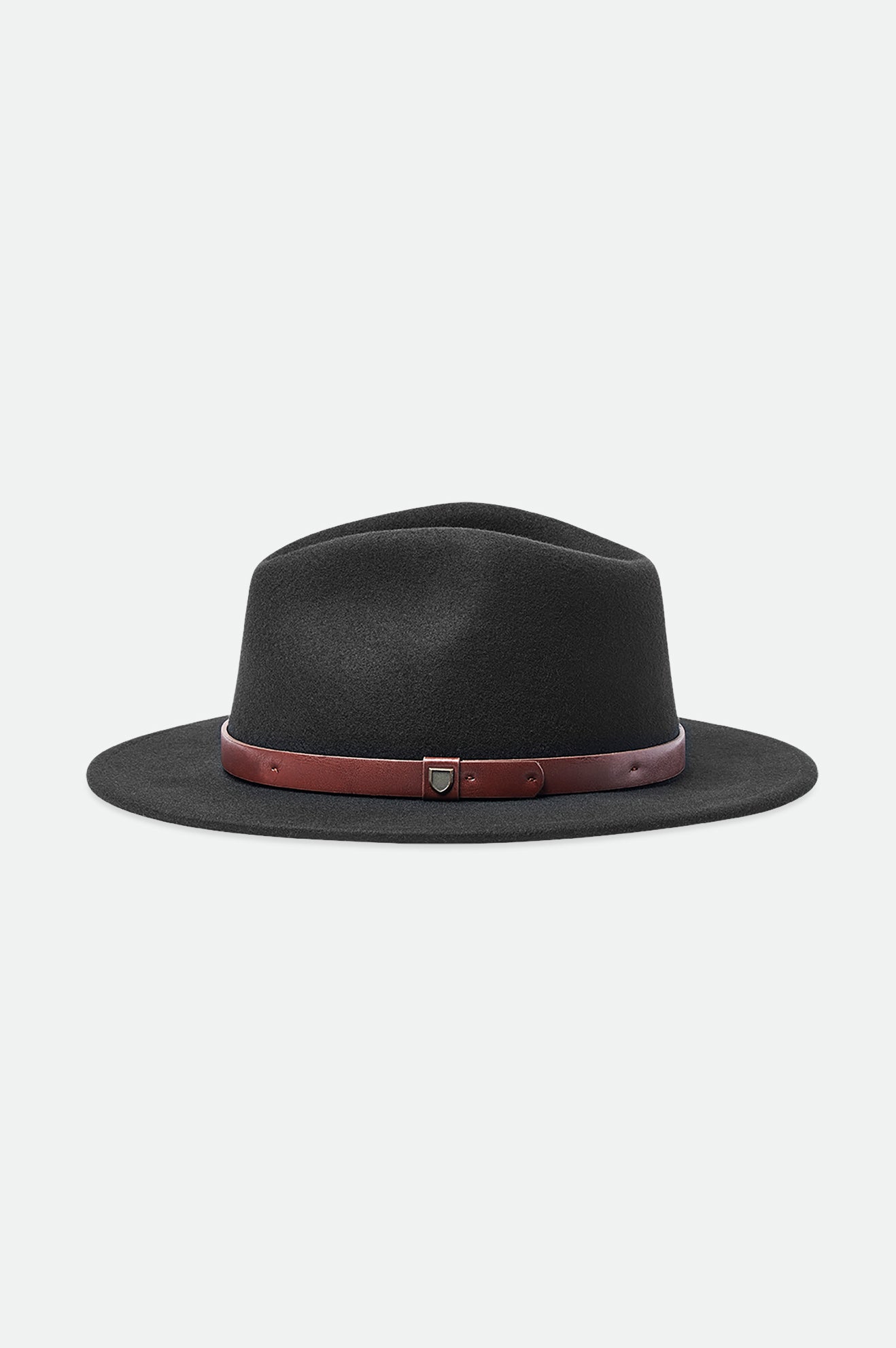 brixton-messer-fedora-filzhut-schwarz-wollfilz image 6