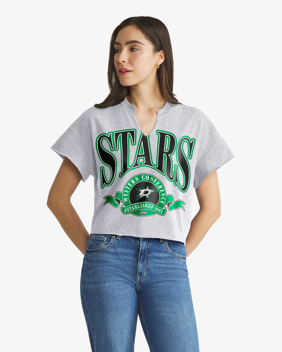 47-dallas-stars-oversized-t-shirt-damen-quartz-grey image 1