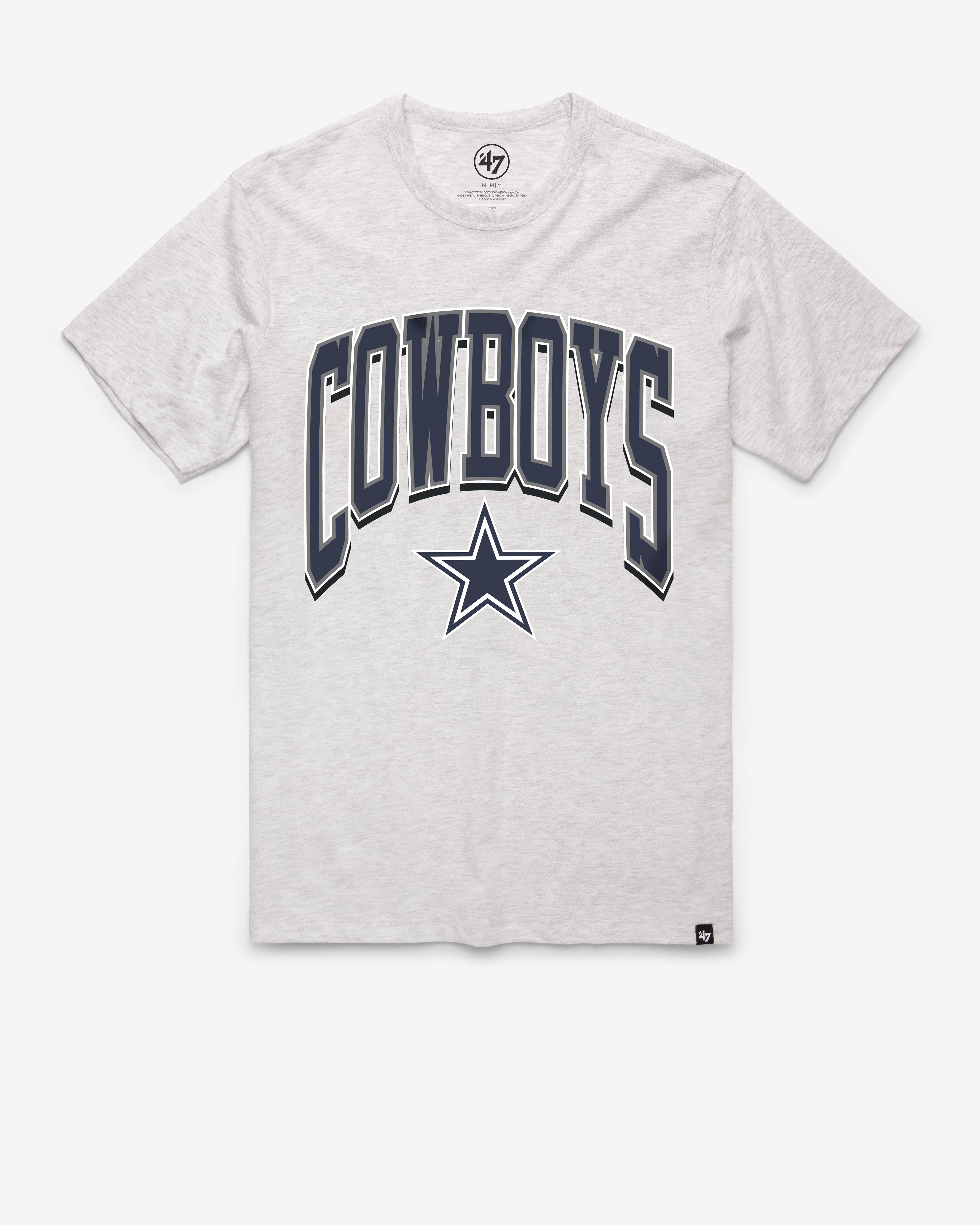 47-franklin-tee-dallas-cowboys-t-shirt-relay-grey-vintage image 1