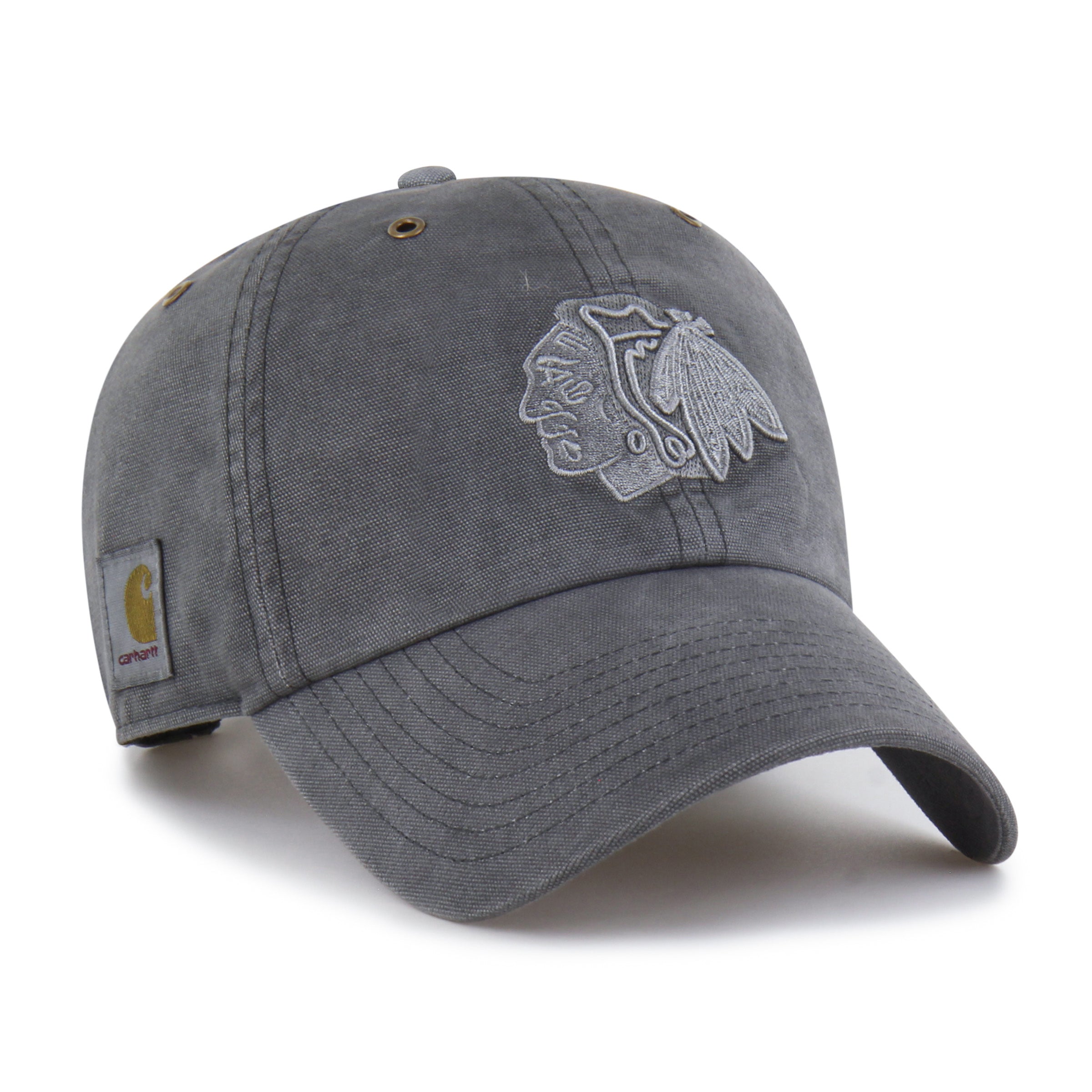 47-brand-clean-up-chicago-blackhawks-carhartt-cap-schwarz-osf image 1