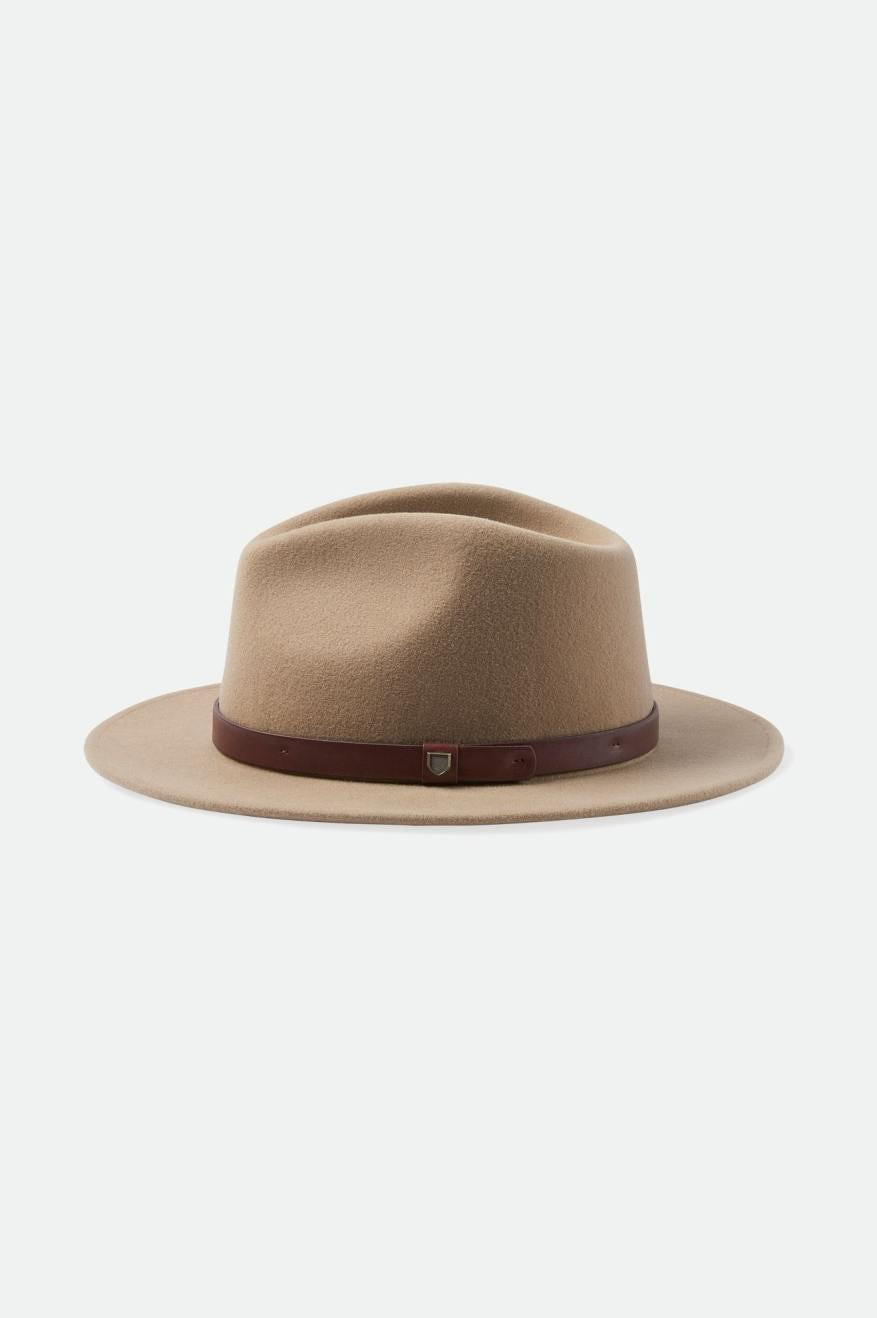 brixton-messer-fedora-hut-sand-wollfilz-beige image 3