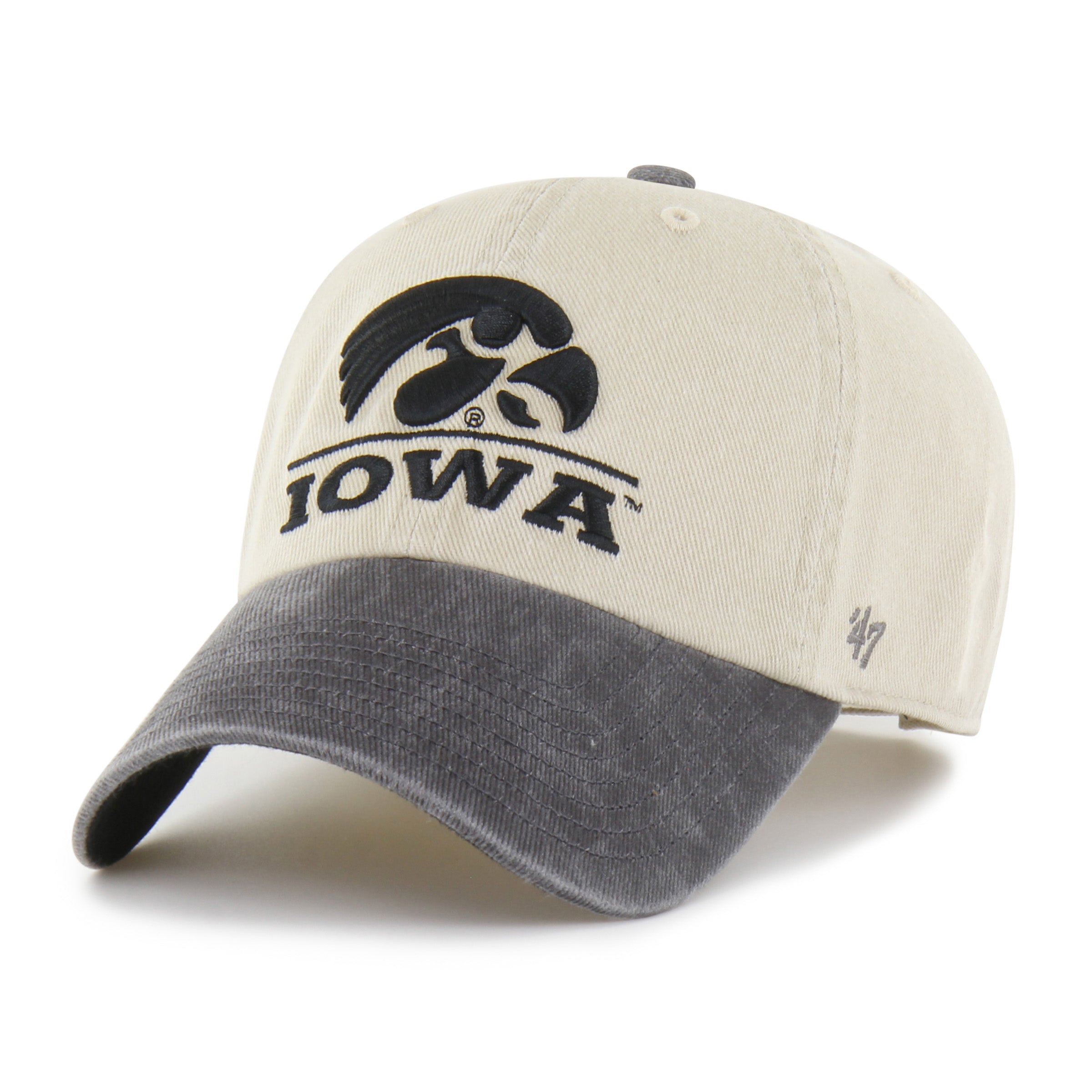 47-clean-up-iowa-hawkeyes-cap-mojave-two-tone image 1