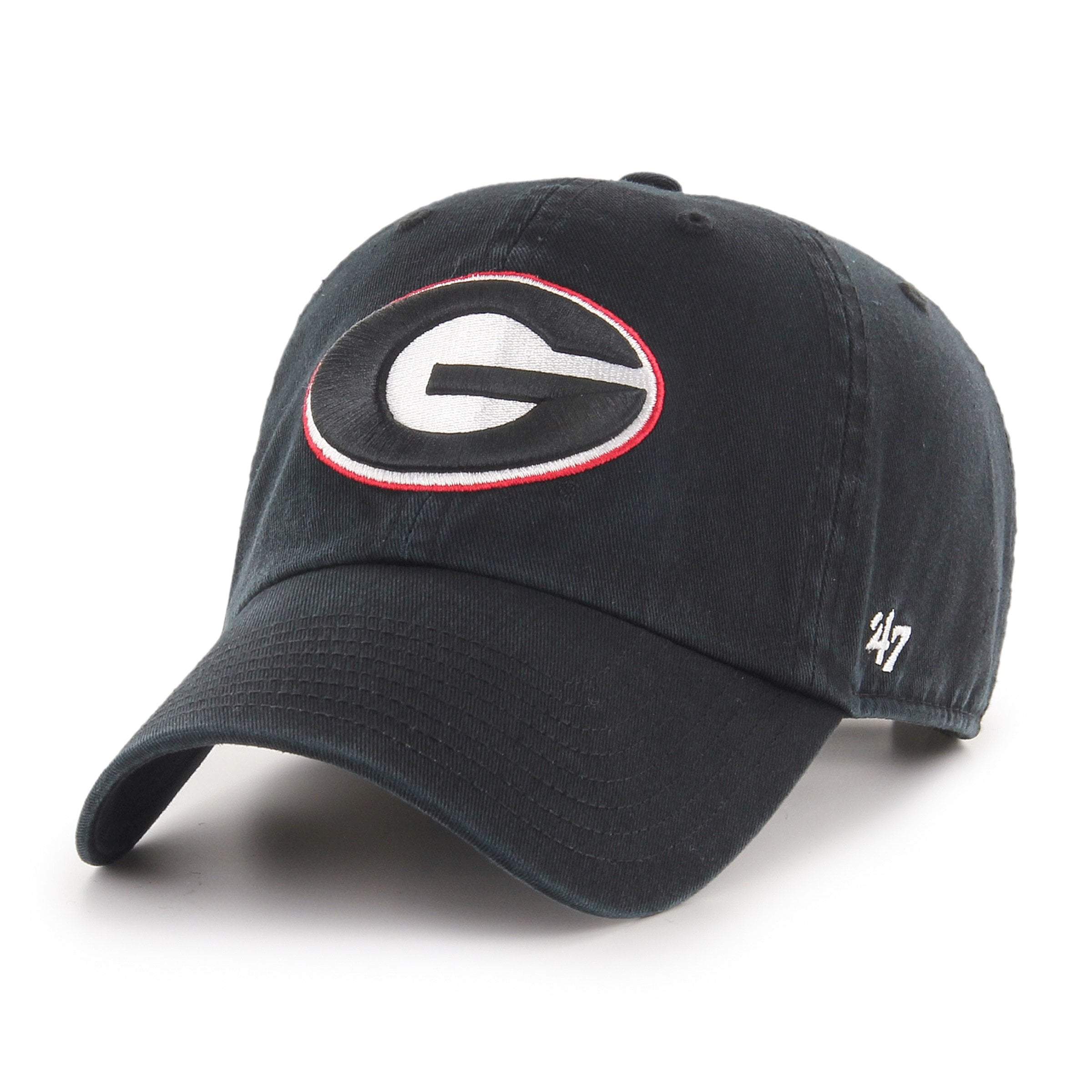 47-brand-georgia-bulldogs-47-clean-up-cap-schwarz-baumwolle image 1