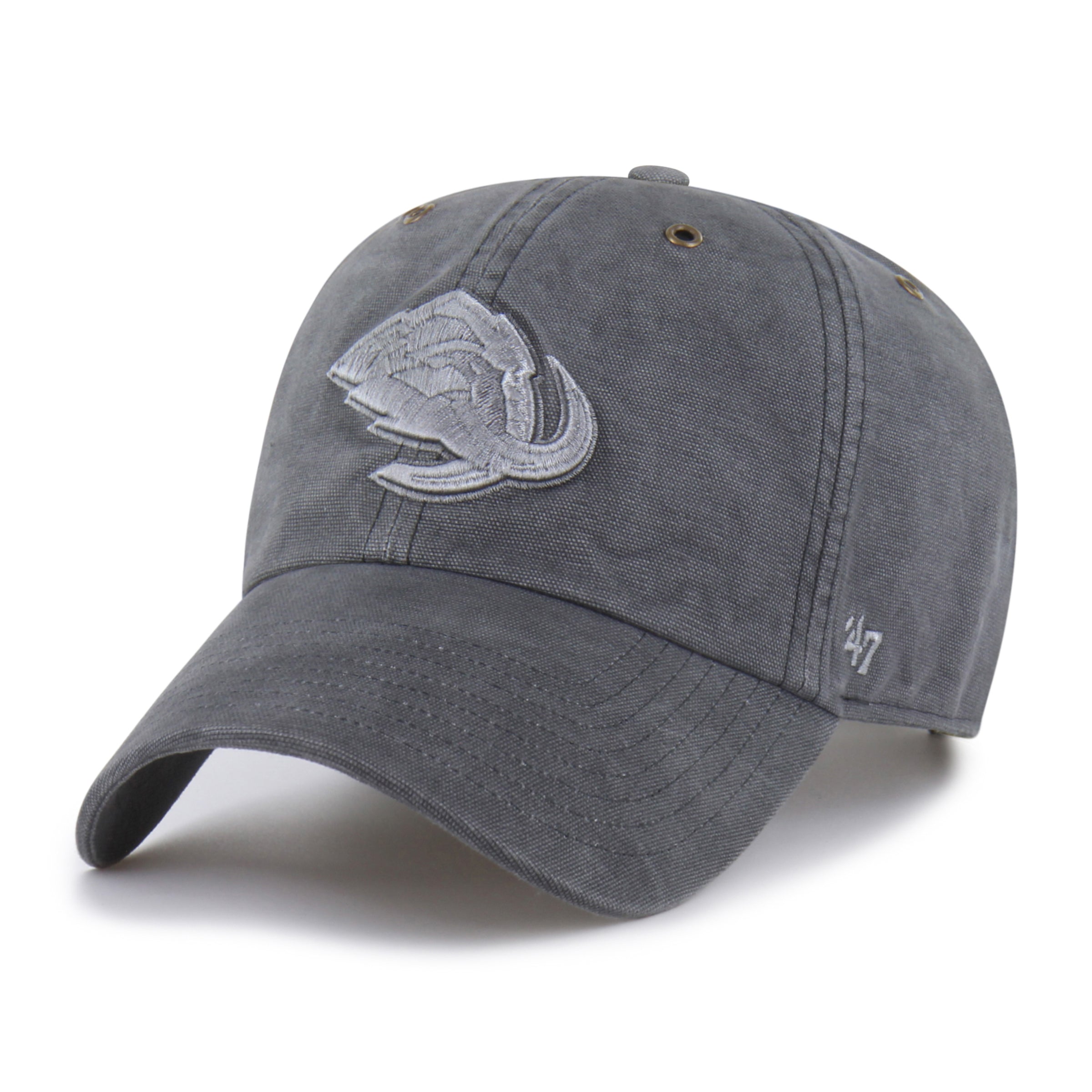 47-brand-clean-up-utah-mammoth-cap-carhartt-shadow-schwarz image 4