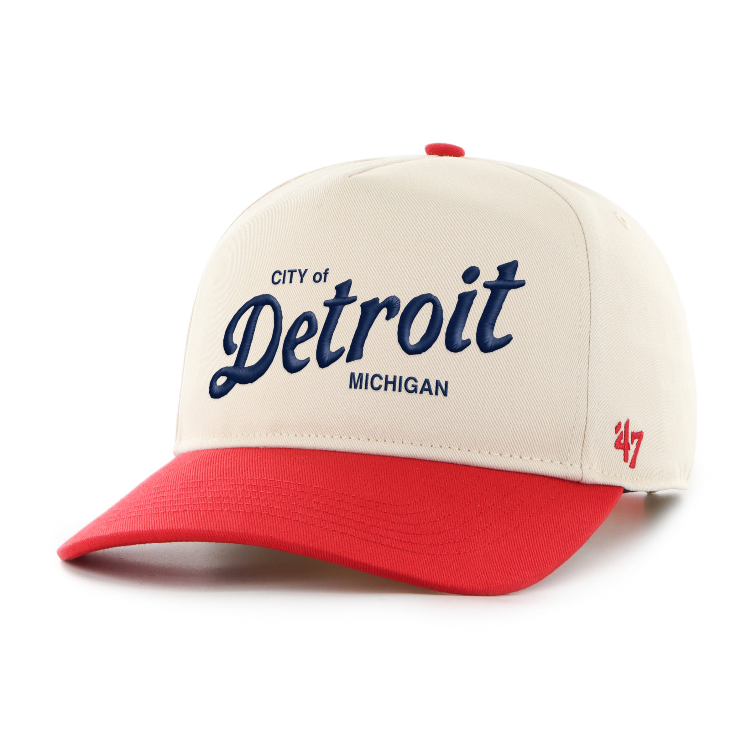 47-hitch-detroit-tigers-city-compass-snapback-cap-natural image 3