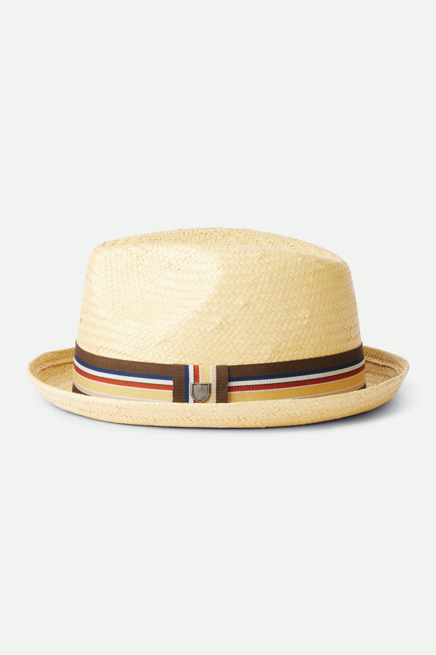 brixton-castor-fedora-strohhut-tan-mit-upf-50 image 7