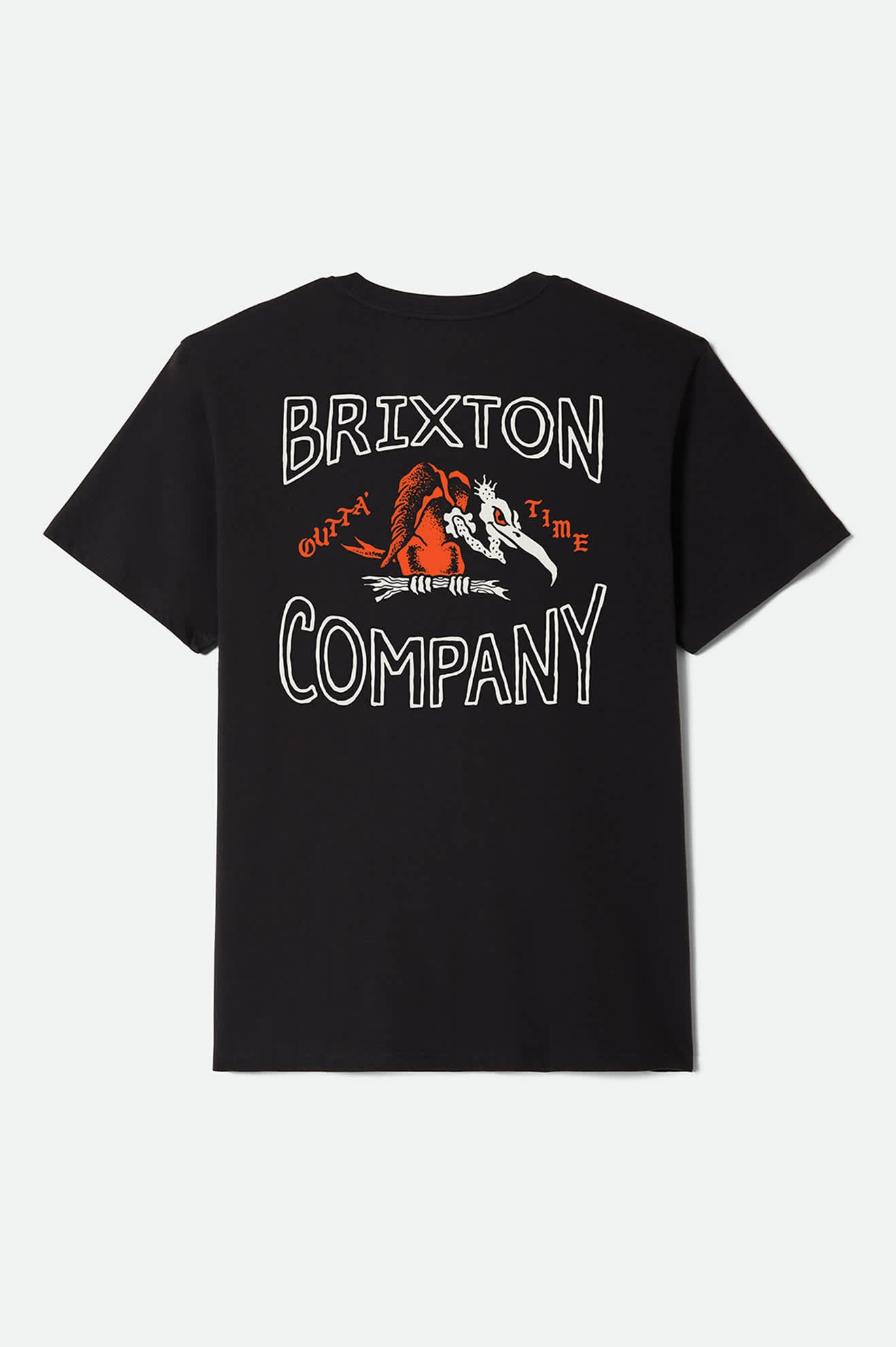 brixton-outta-t-shirt-schwarz-herren-standard-fit image 2