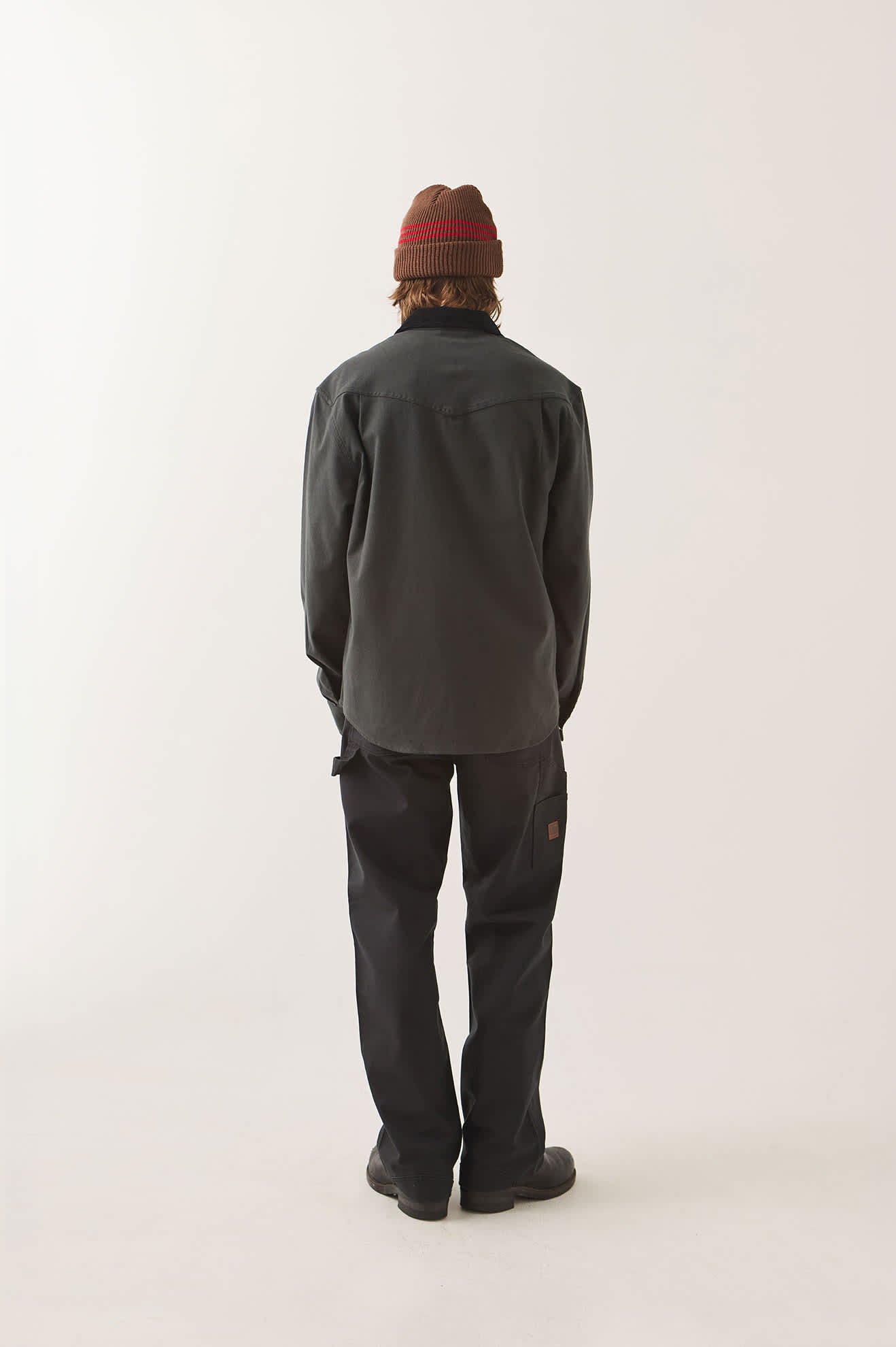 brixton-bowery-builders-ranch-performance-flannel-flanellhemd-schwarz image 3