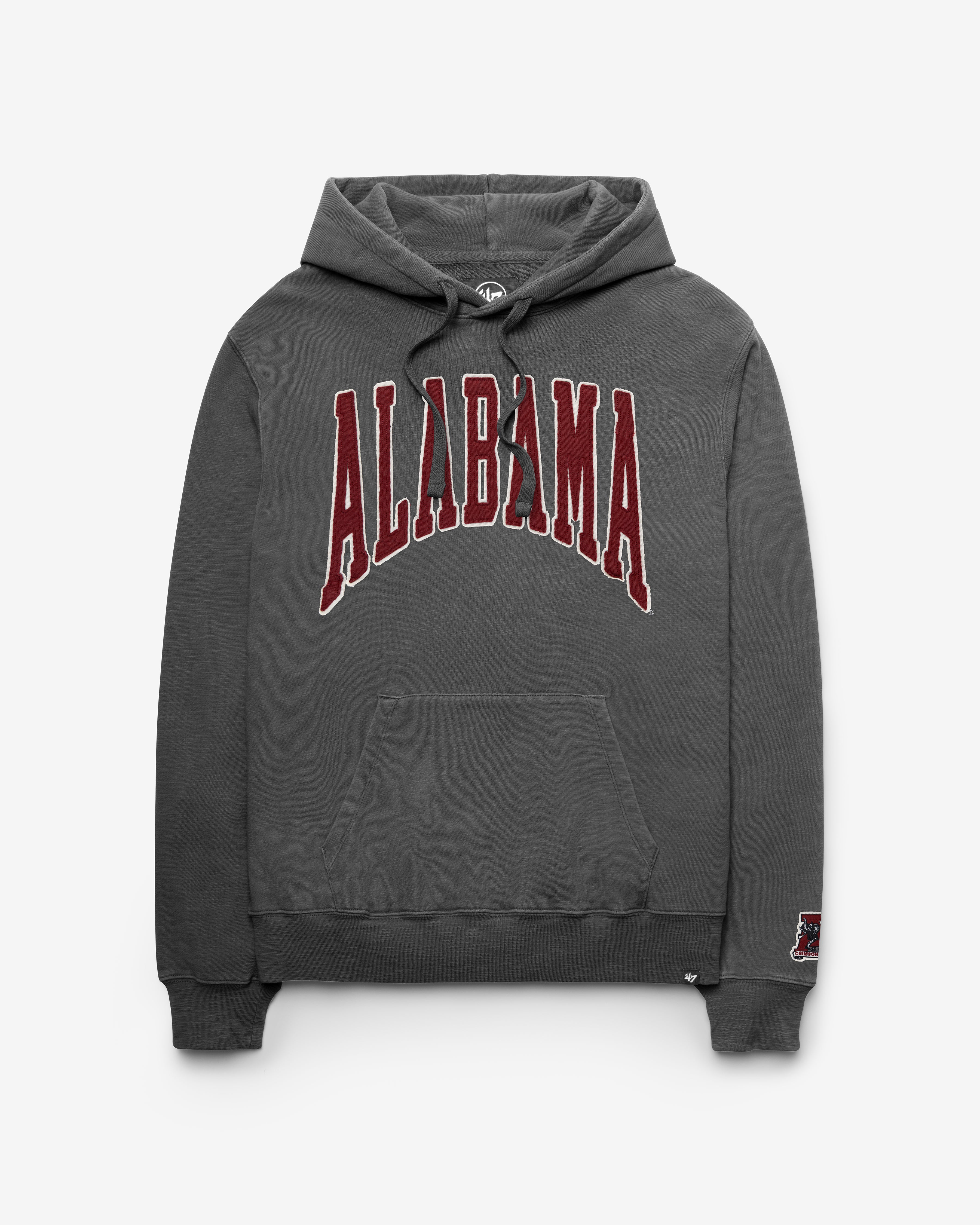 47-headline-crew-alabama-vintage-groton-hoodie-coal image 1