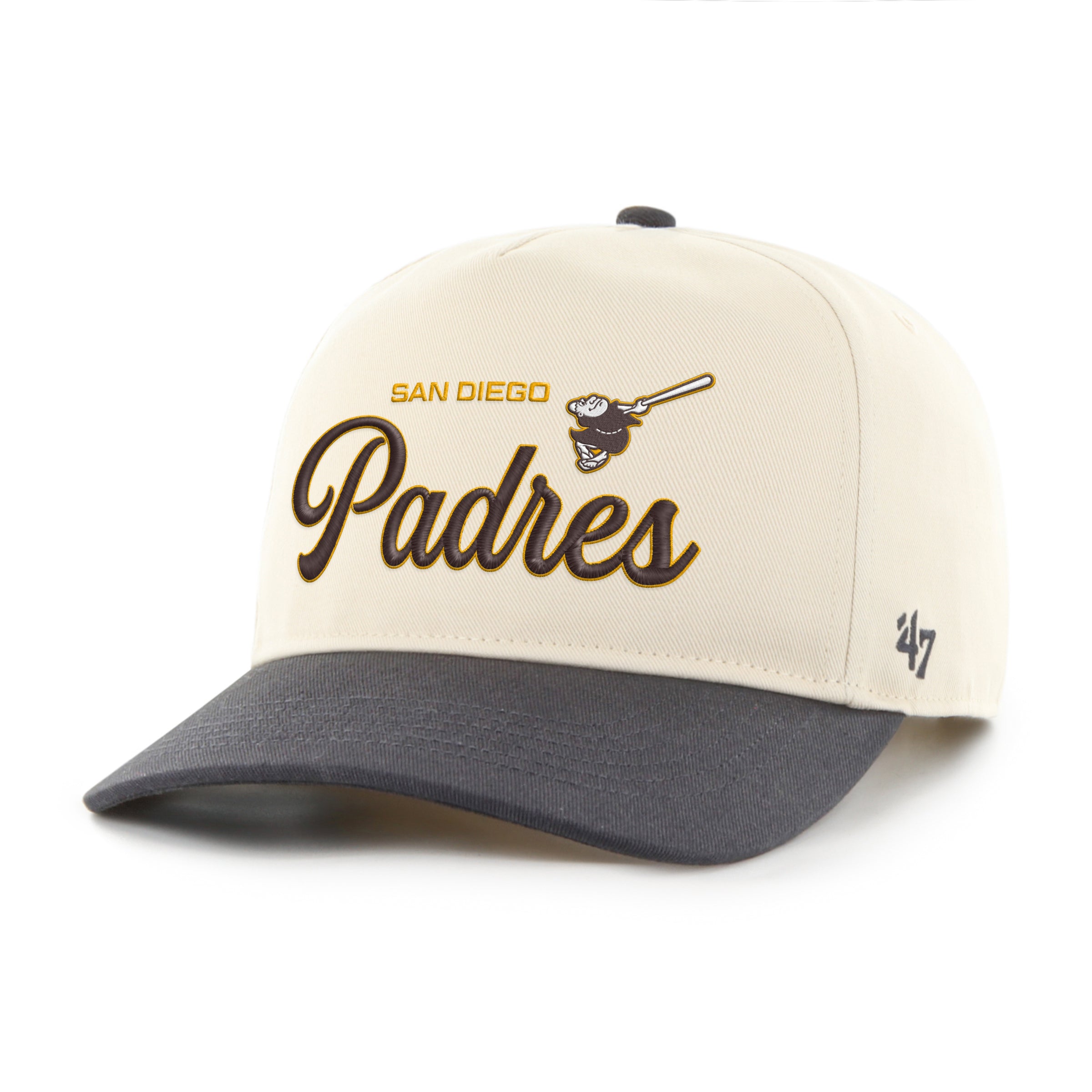 47-brand-47-hitch-san-diego-padres-cap-natural-snapback image 1