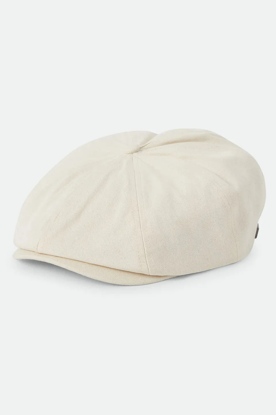 brixton-brood-newsboy-cap-egret-white-canvas image 1