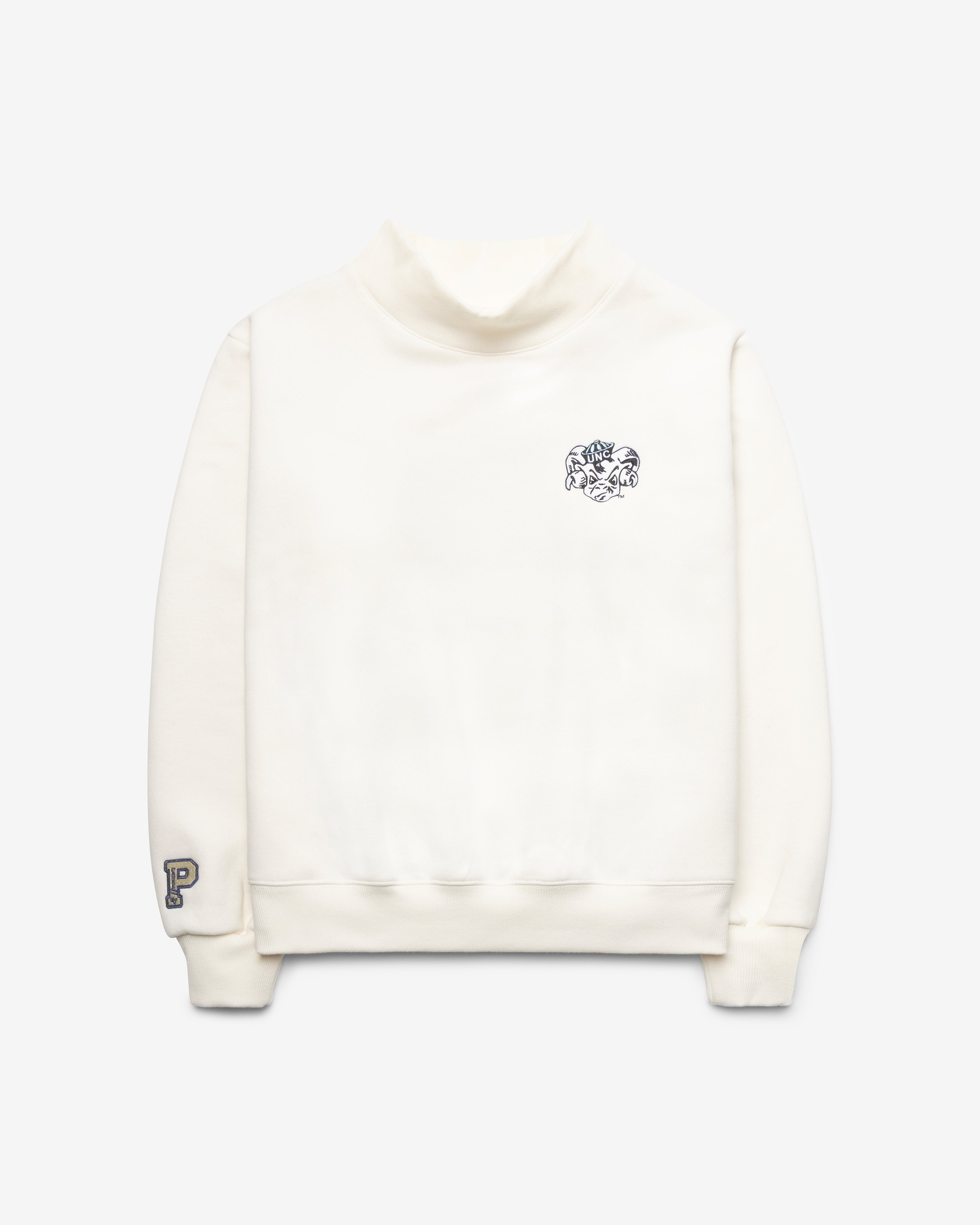 47-brand-headline-crew-unc-mockneck-sandstone-pullover image 2