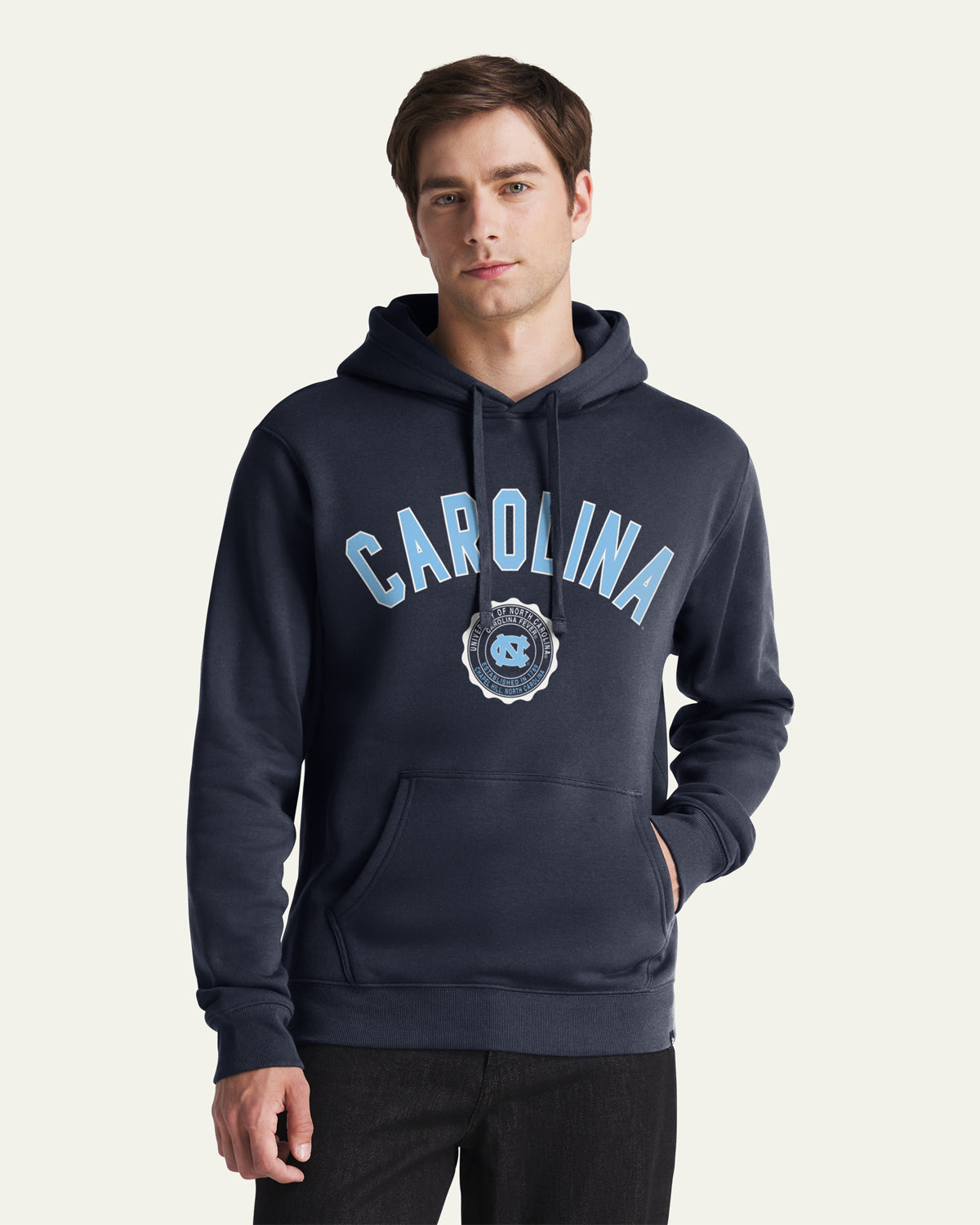 47-headline-crew-north-carolina-unc-hoodie-navy-herren image 1