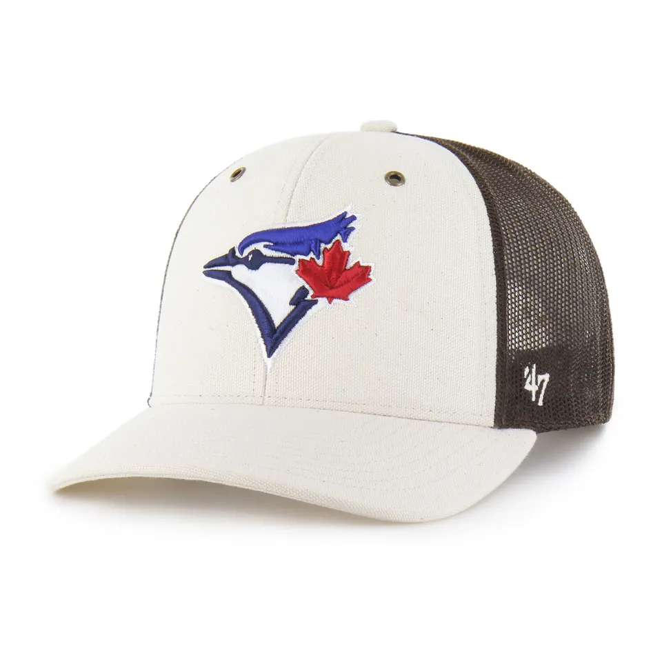 47-trucker-toronto-blue-jays-carhartt-cap-natural image 1