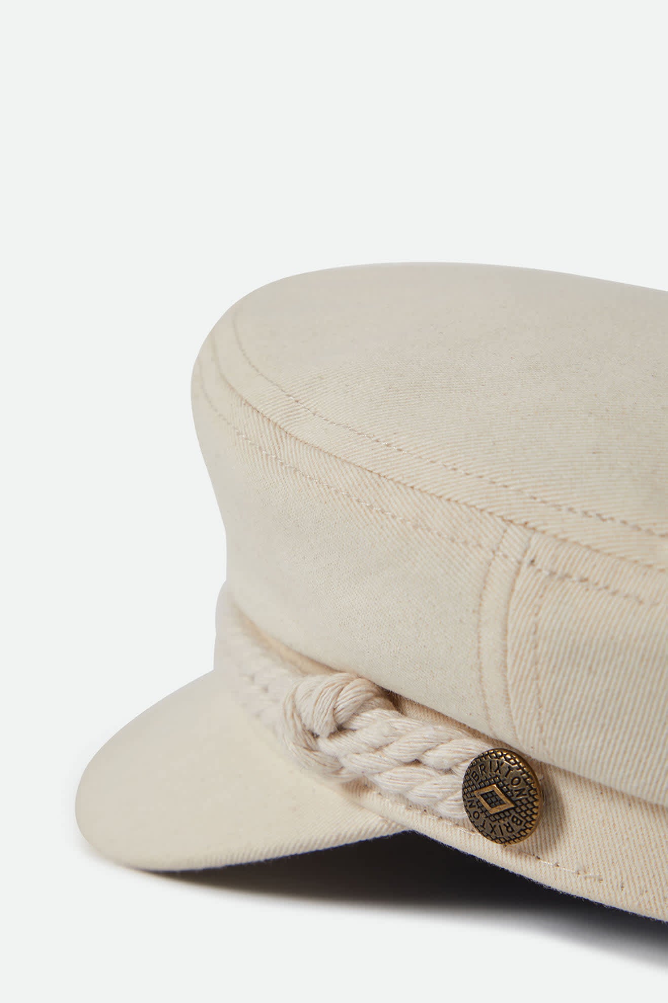 brixton-fiddler-fisherman-cap-egret-white-dockercap image 3