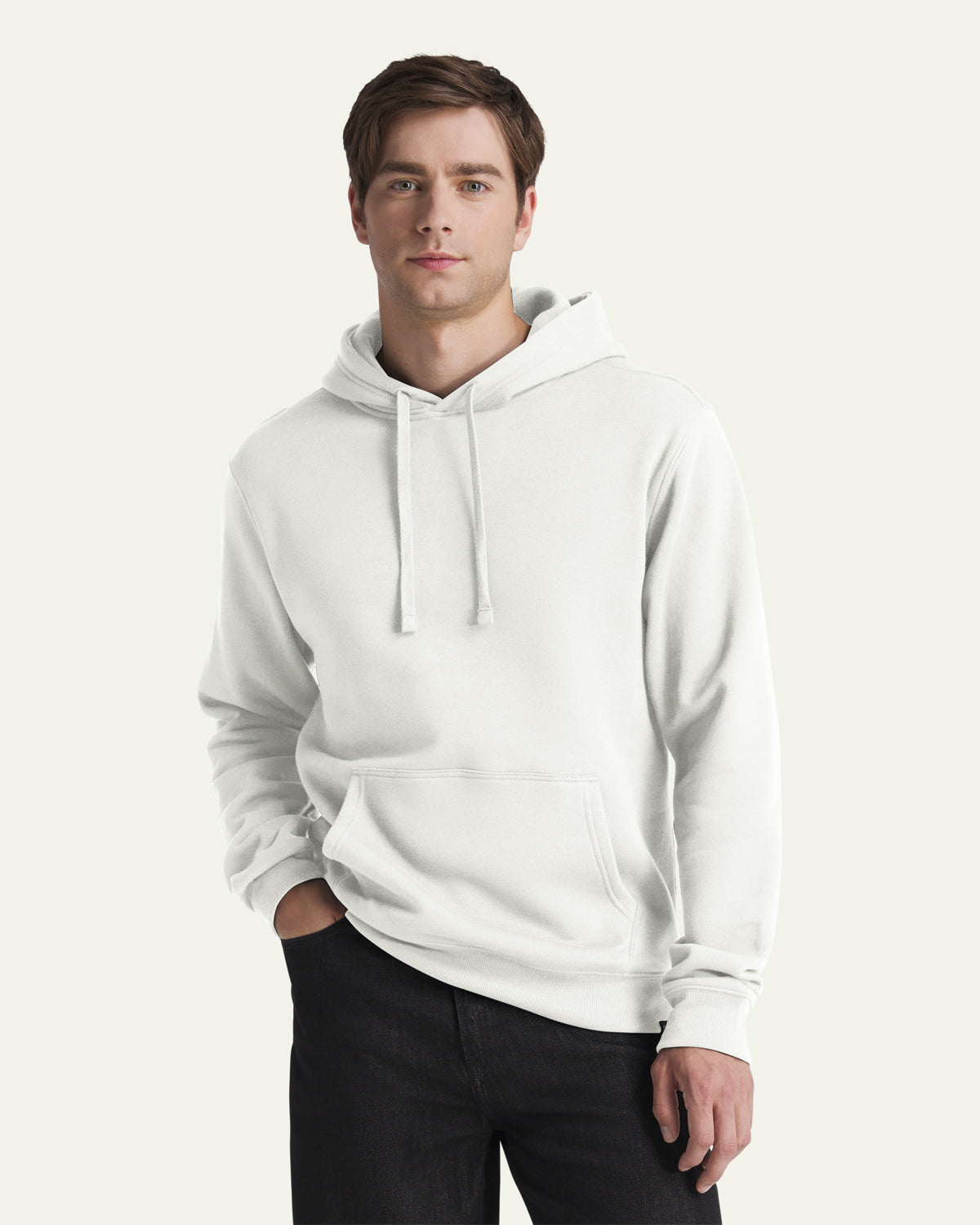47-everyday-hood-basics-hoodie-herren-sandstone image 1