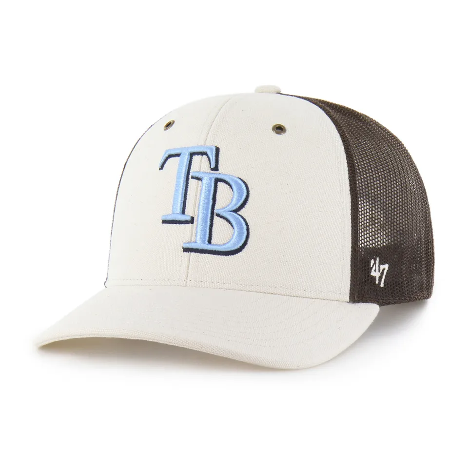 47-trucker-tampa-bay-rays-carhartt-trucker-cap-natural image 1