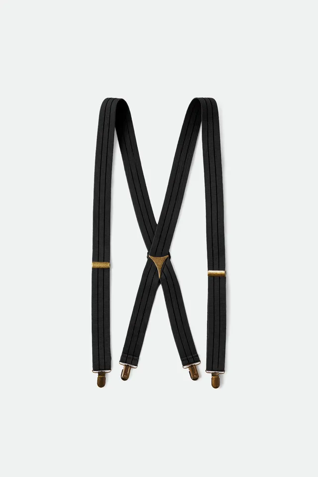 brixton-done-proper-hosentr-ger-schwarz-jacquard image 1