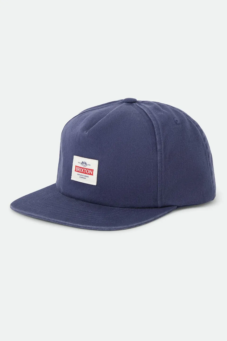 brixton-trademark-adjustable-cap-washed-navy-baumwolle image 1