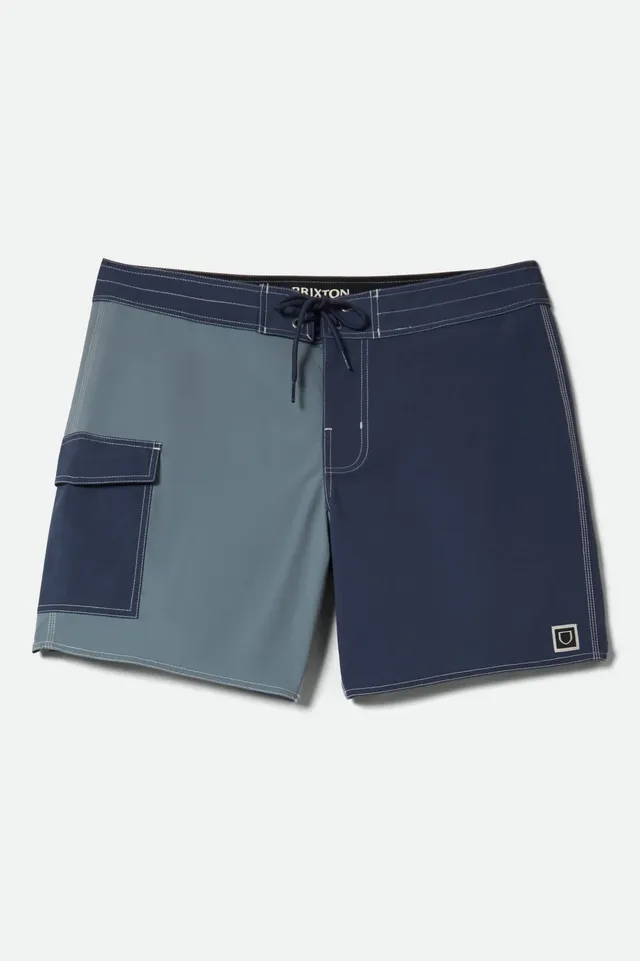 brixton-classic-trunk-17-boardshorts-washed-navy-trooper image 1