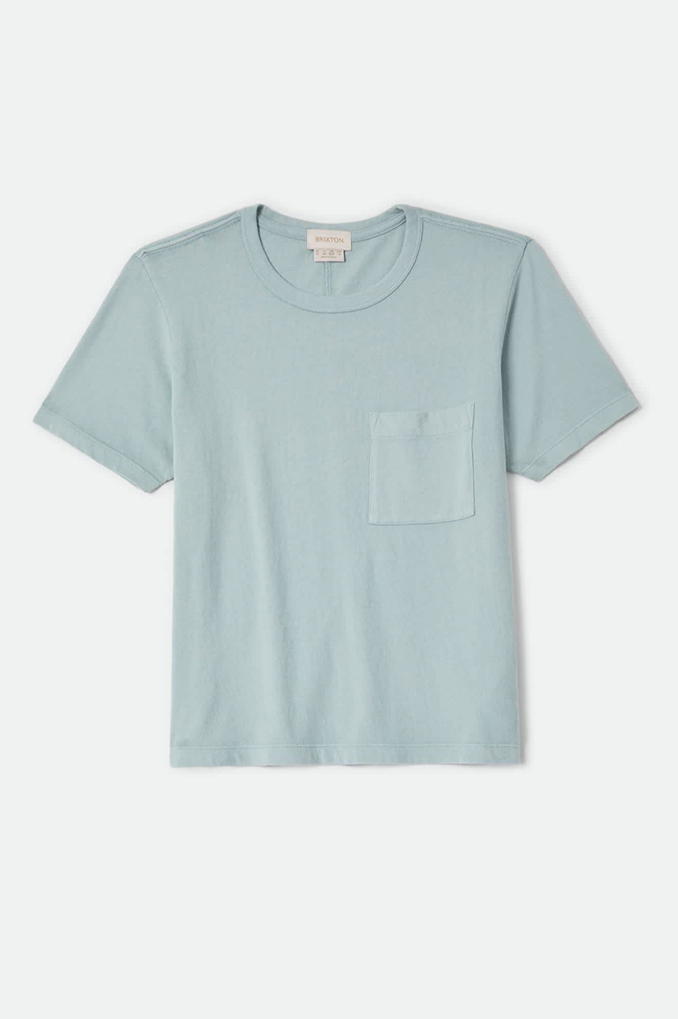 brixton-carefree-perfect-t-shirt-sea-grass-bio image 2