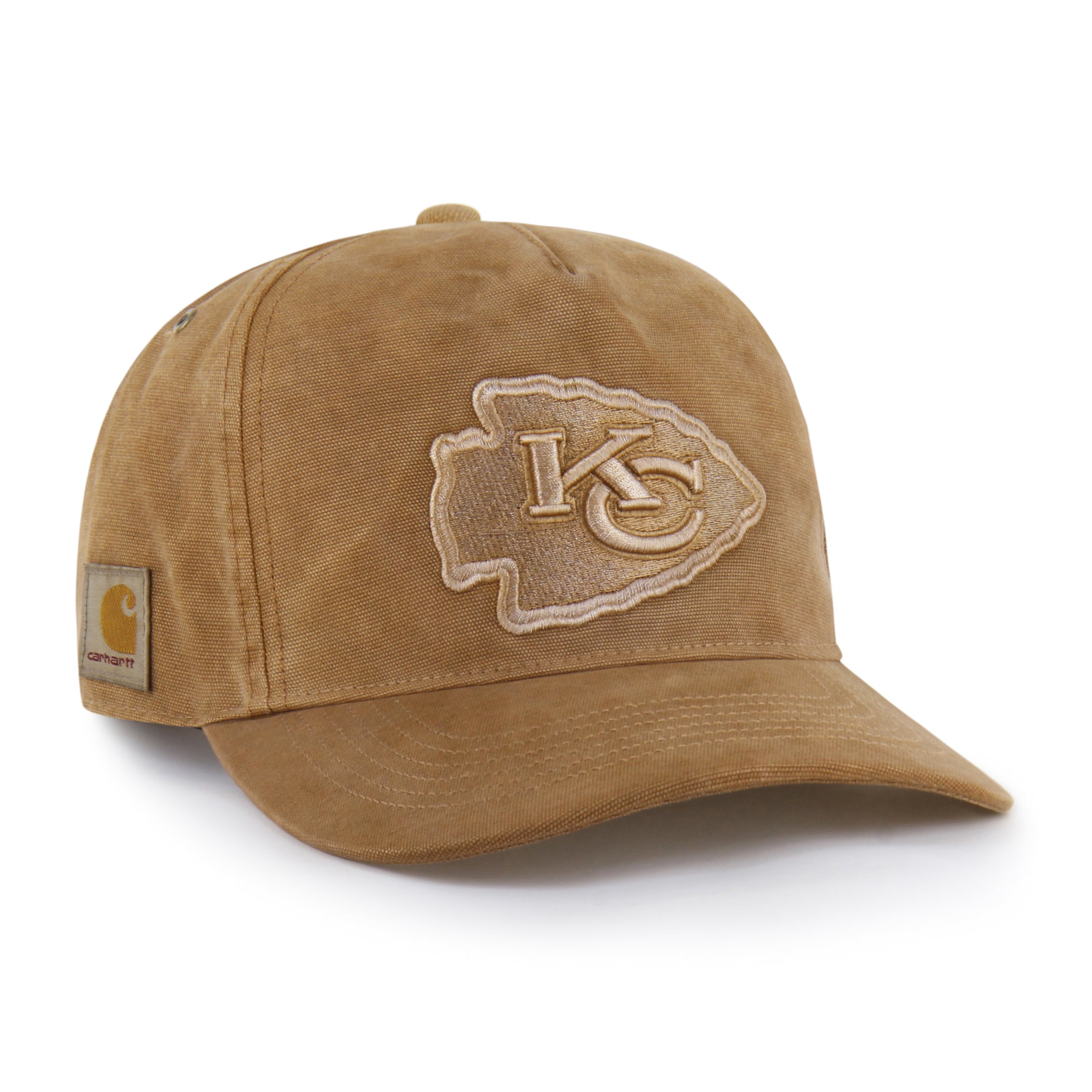 47-brand-kansas-city-chiefs-carhartt-dyed-hitch-rf-cap-braun image 1