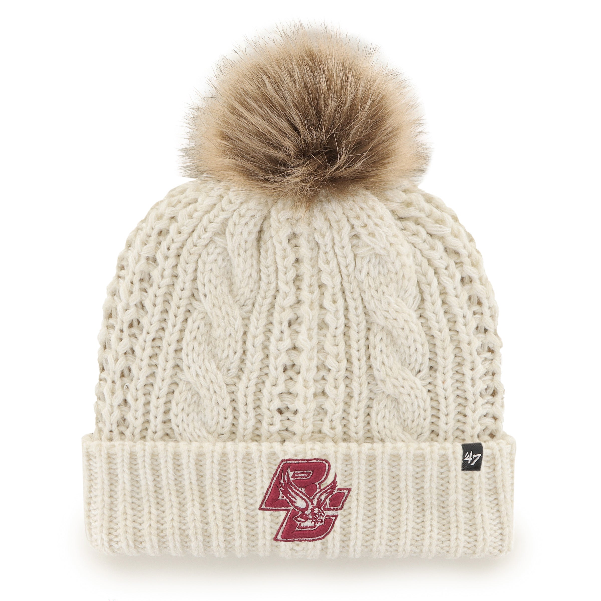 47-meeko-boston-college-beanie-wei-damen image 1
