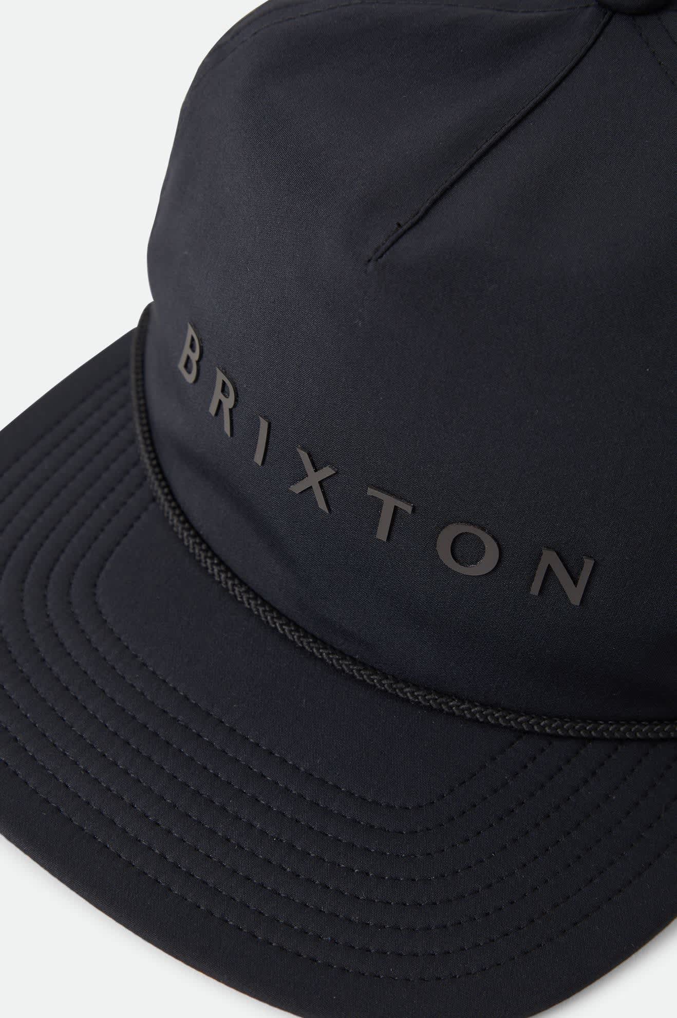 brixton-alpha-journey-cap-schwarz-verstellbar-polyester image 6