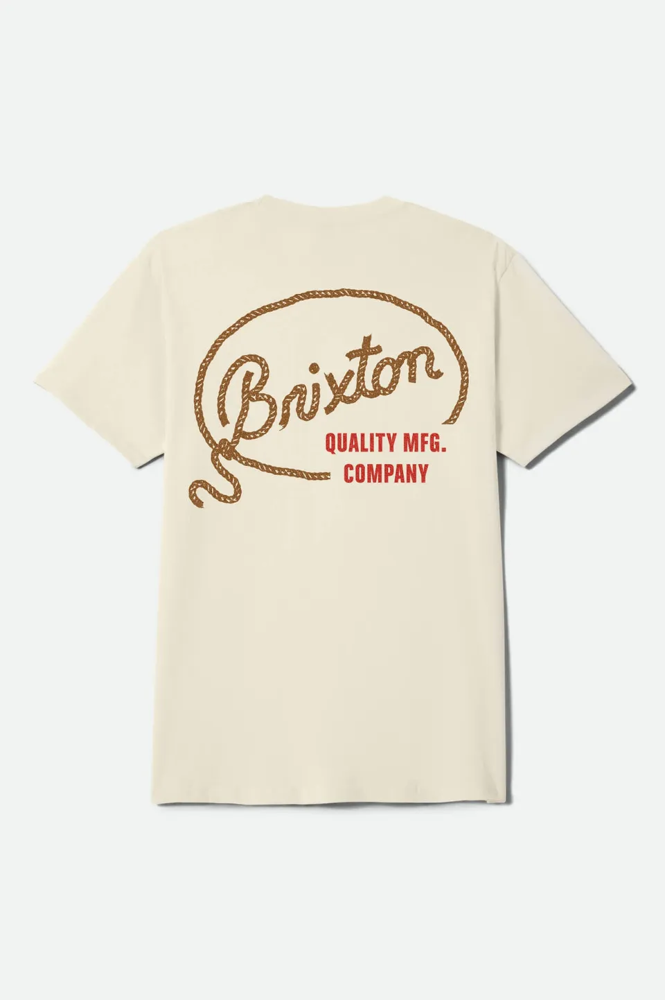 brixton-gallatin-t-shirt-creme-western-print image 1