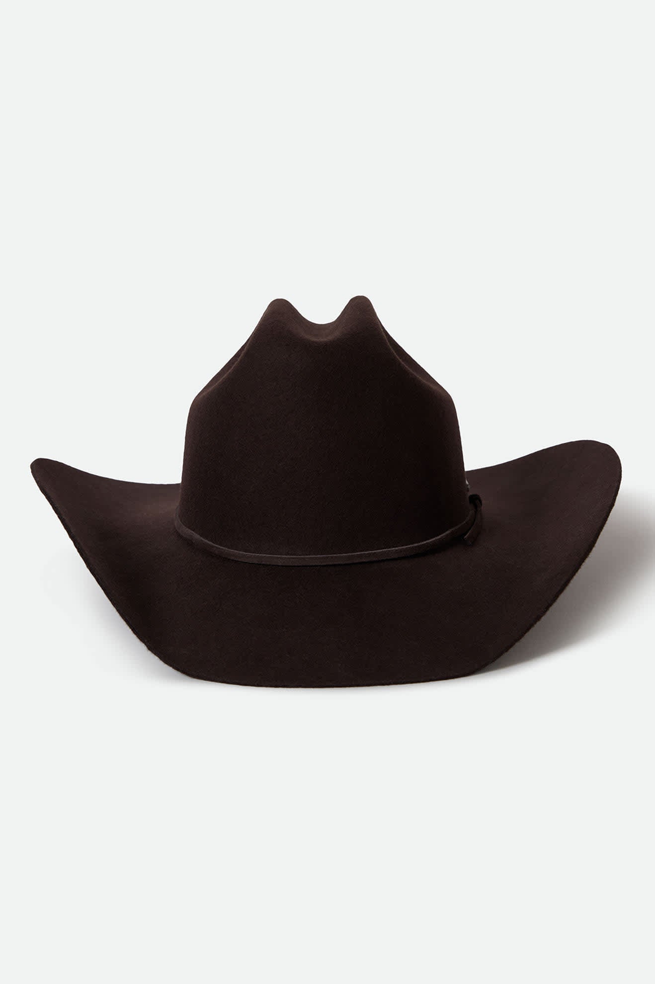 brixton-laredo-cowboyhut-dark-brown-wollfilz image 2