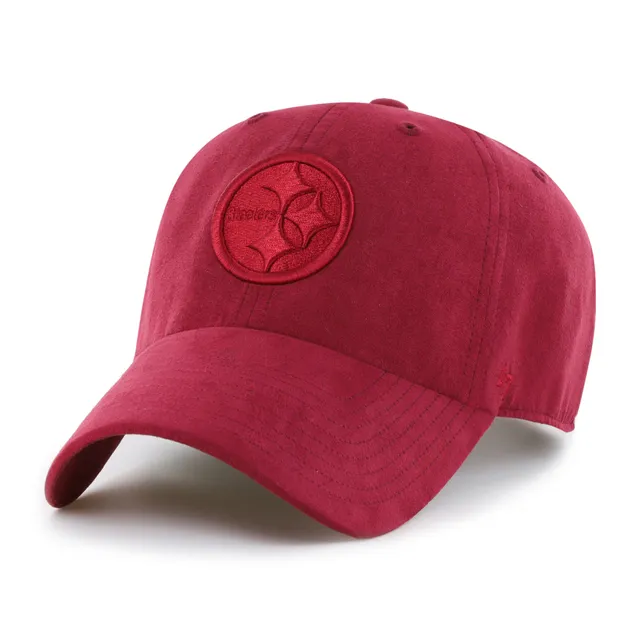 47-brand-clean-up-pittsburgh-steelers-ballpark-suede-cap-rot image 1