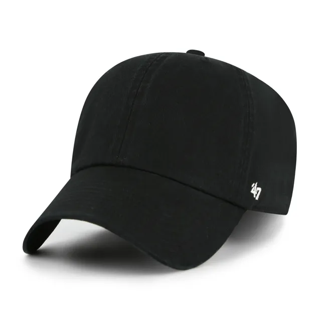 47-basics-clean-up-cap-black-osf-schlicht image 1