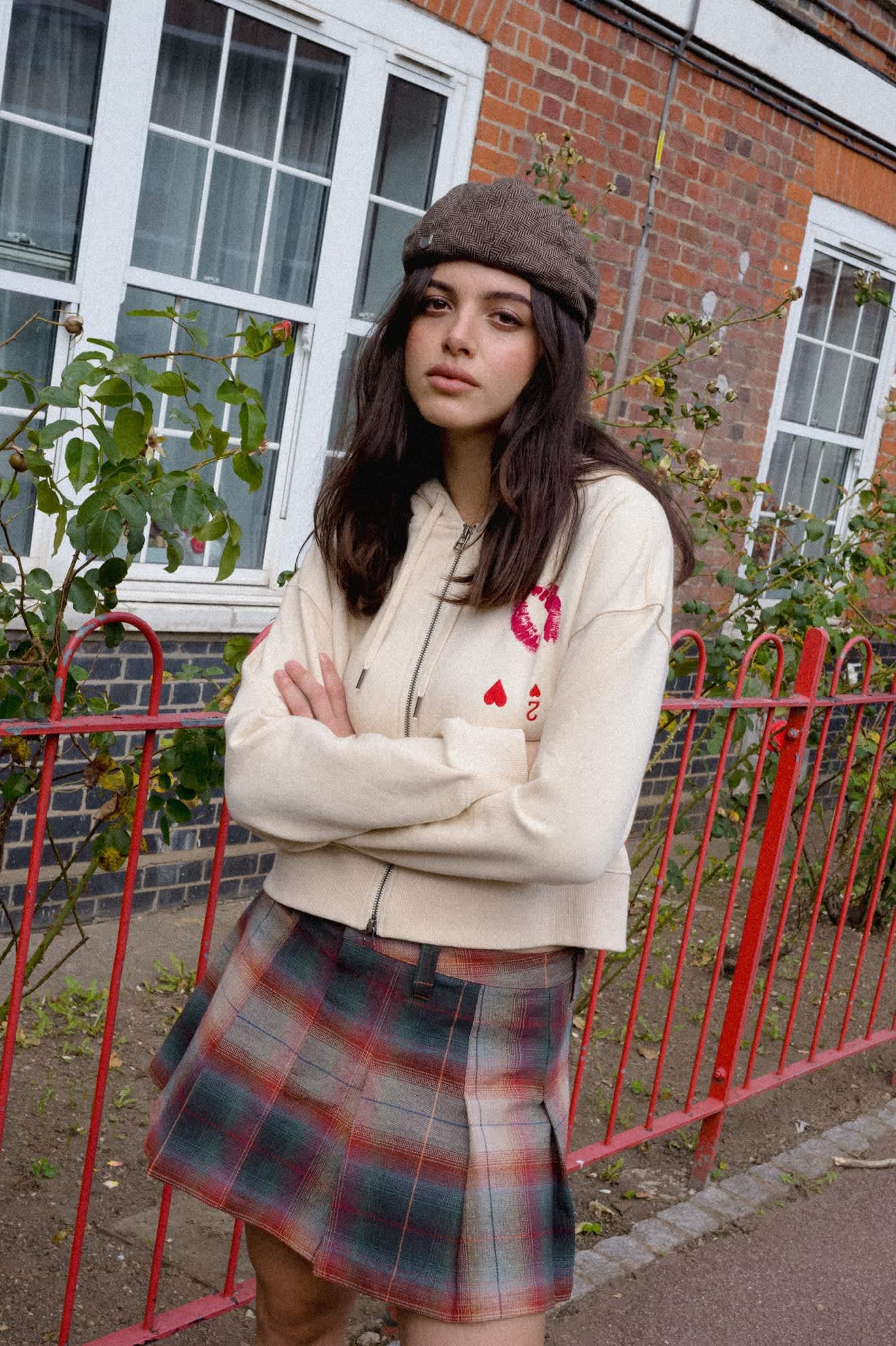brixton-hooligan-flatcap-brown-khaki-fischgr-t image 6