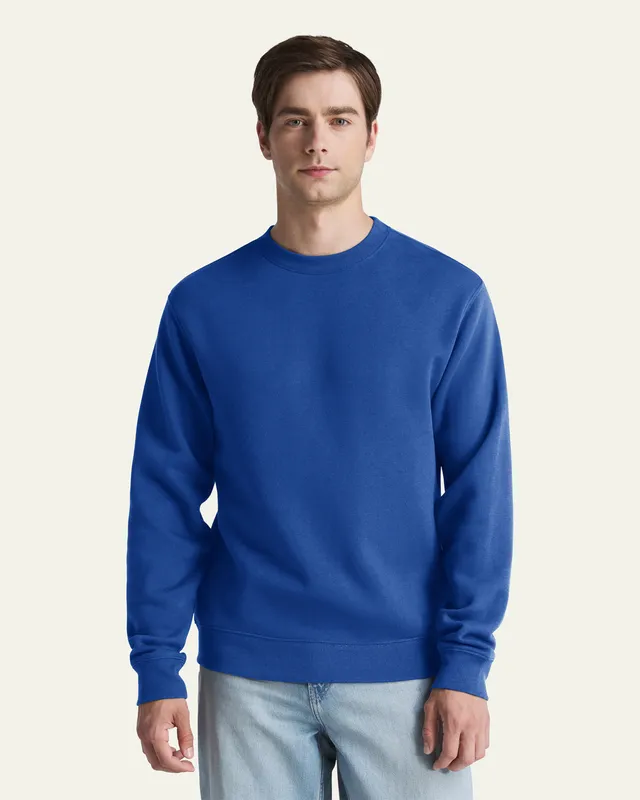 47-basics-everyday-crew-sweatshirt-royal image 1