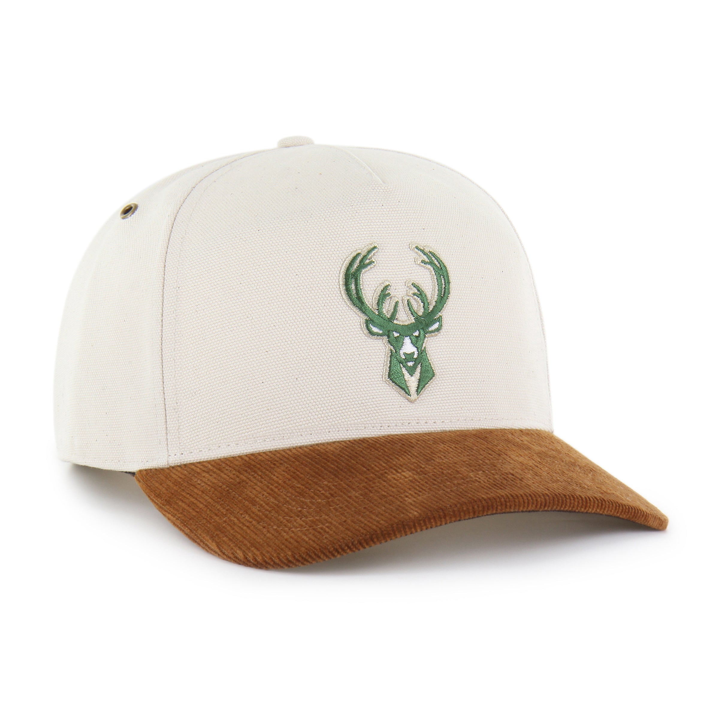 47-brand-47-hitch-milwaukee-bucks-cap-natural-snapback image 4