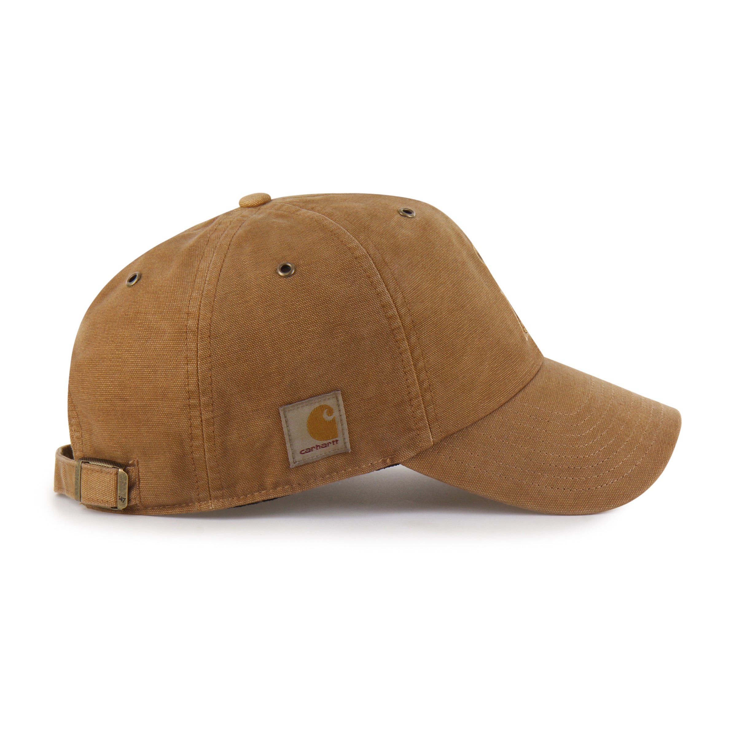47-brand-detroit-tigers-carhartt-dyed-clean-up-cap-carhartt-brown image 2