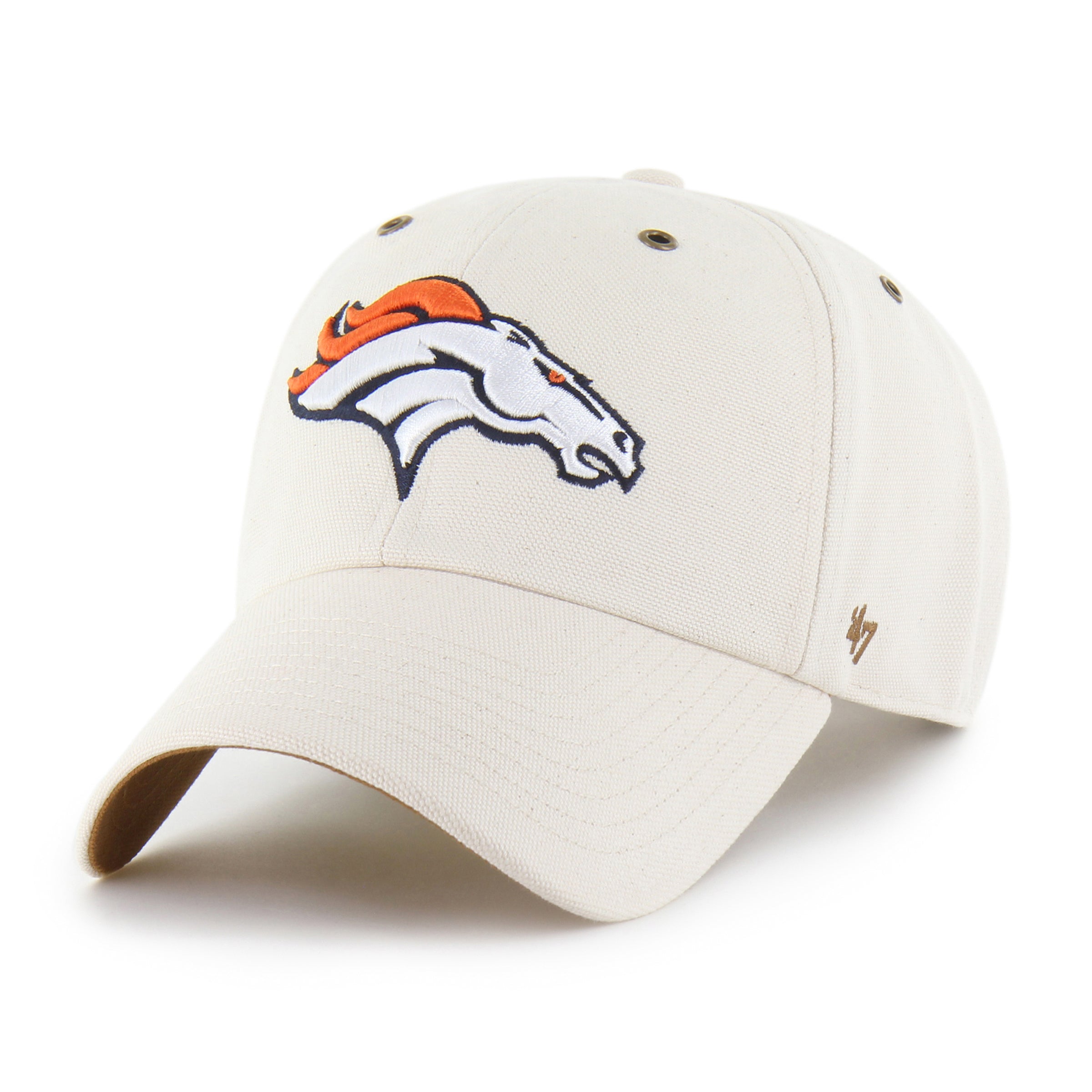 47-brand-clean-up-cap-denver-broncos-natural-osf image 1