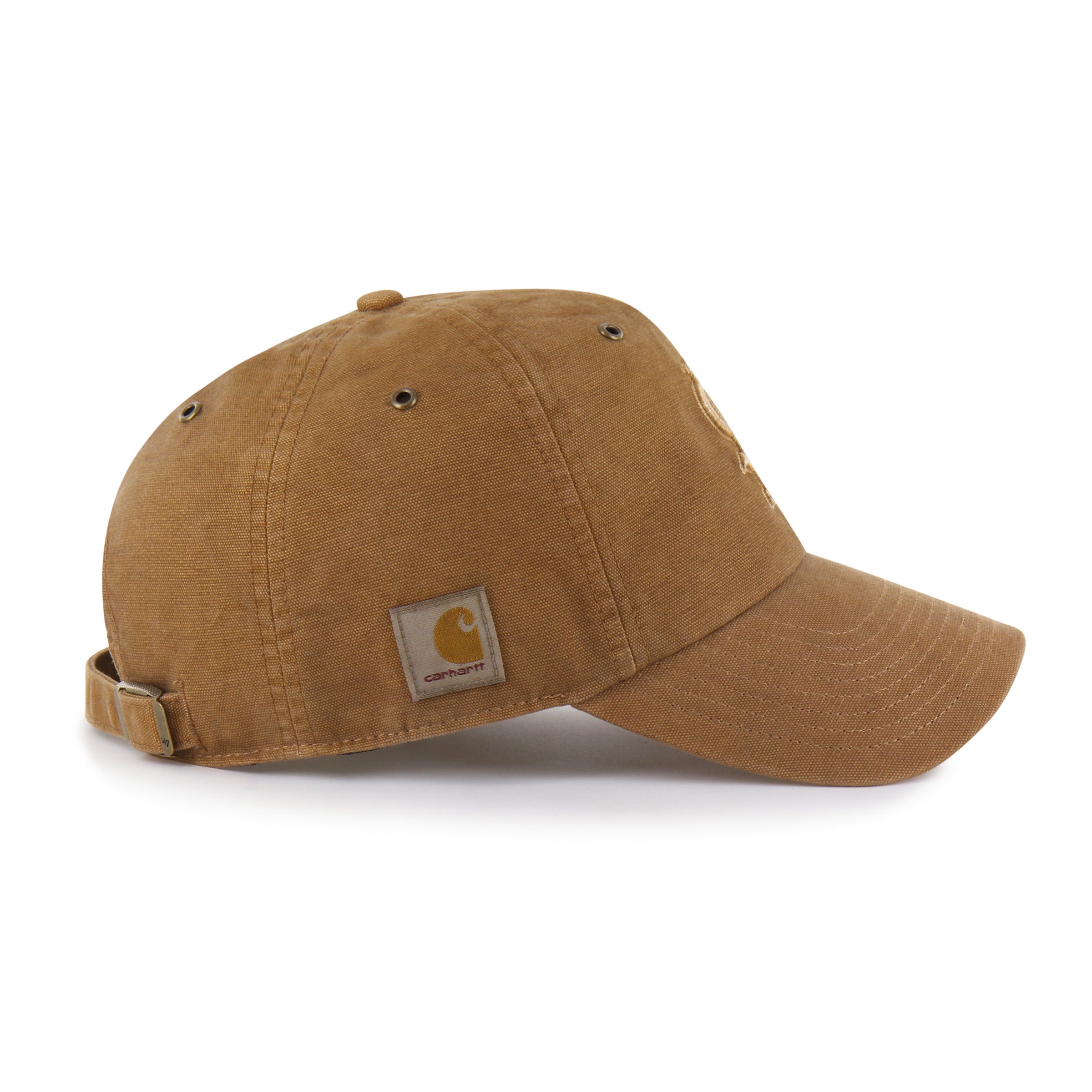 47-brand-st-louis-cardinals-carhartt-clean-up-cap-braun image 2