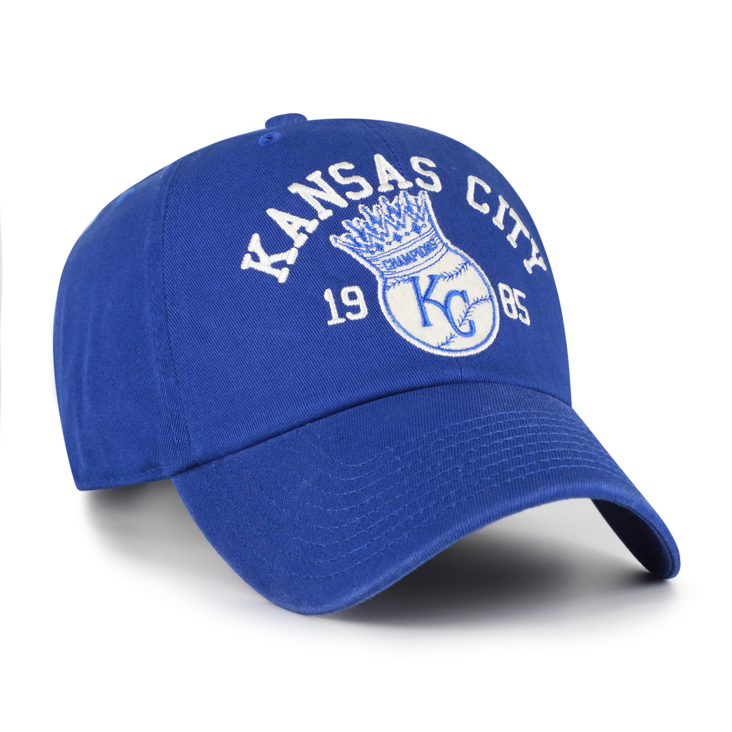 47-brand-clean-up-kansas-city-royals-crown-ball-cap-royal image 3