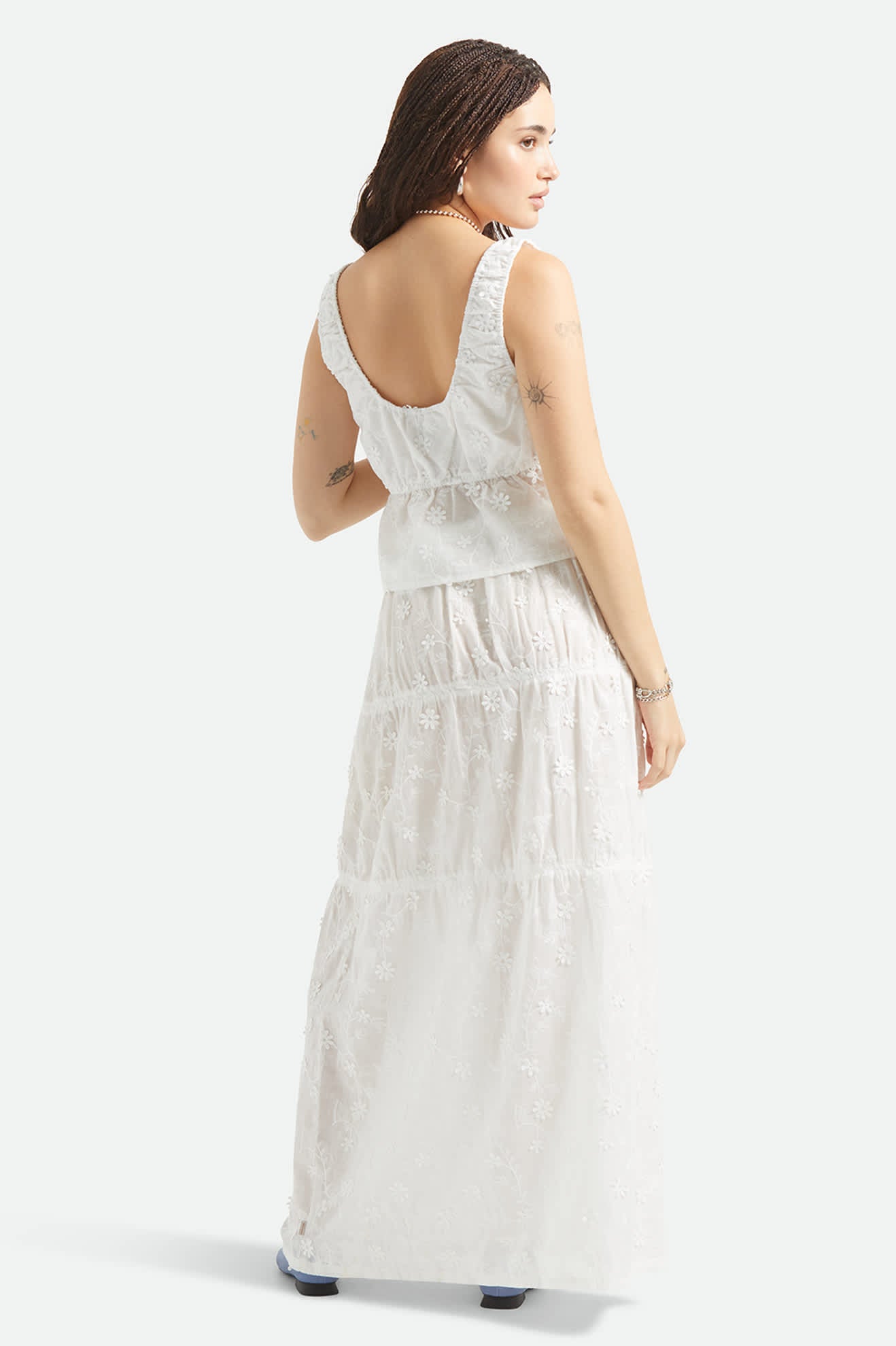 brixton-abigail-tie-top-off-white-floral-damen-baumwolle image 4